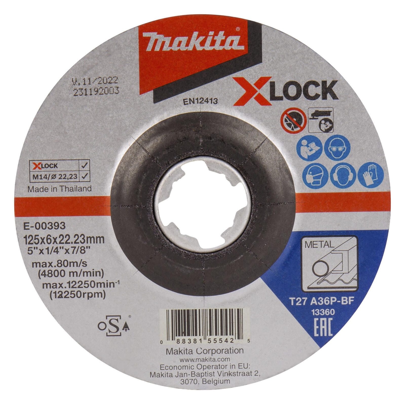 Norton Aluminium Trennscheibe 125x1,0x22,23 mm für Winkelschleifer, 2,59
