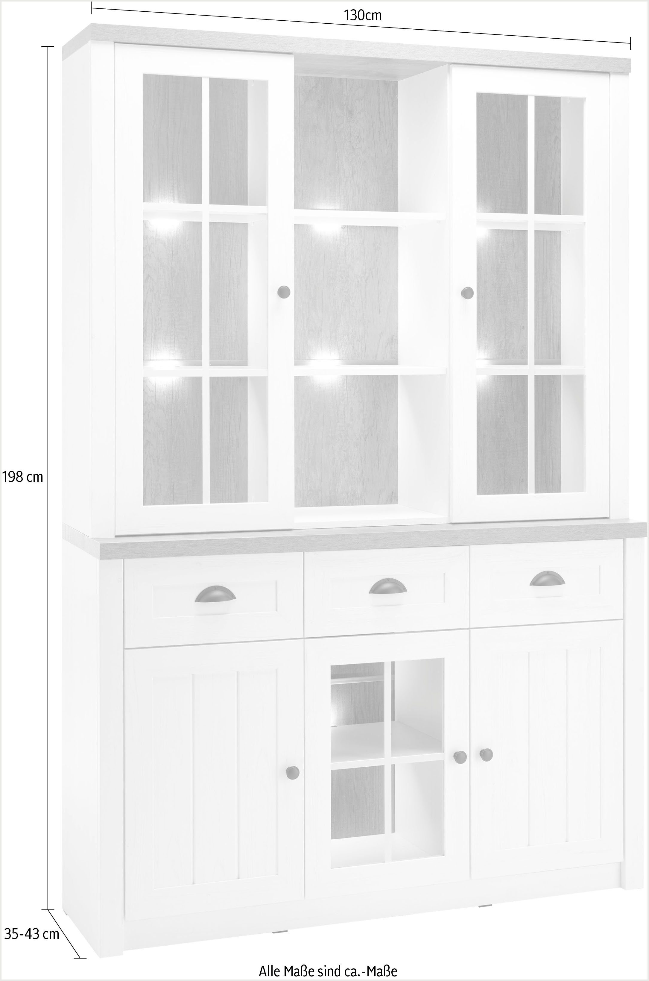 Home affaire buffet Beauvais height approx. 198 cm