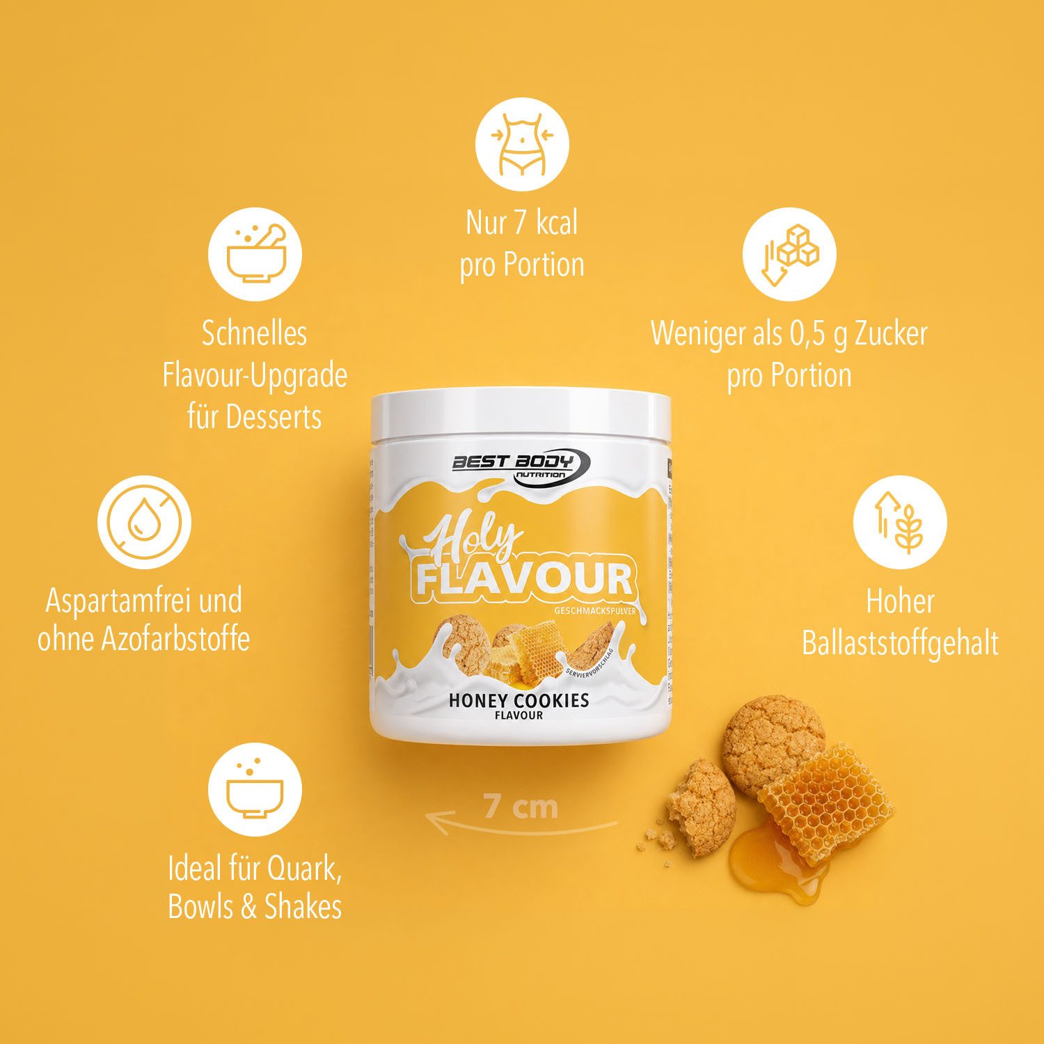 Best Body Nutrition Holy Flavour - Geschmackspulver - 90 g Dose Pulver, 90 g