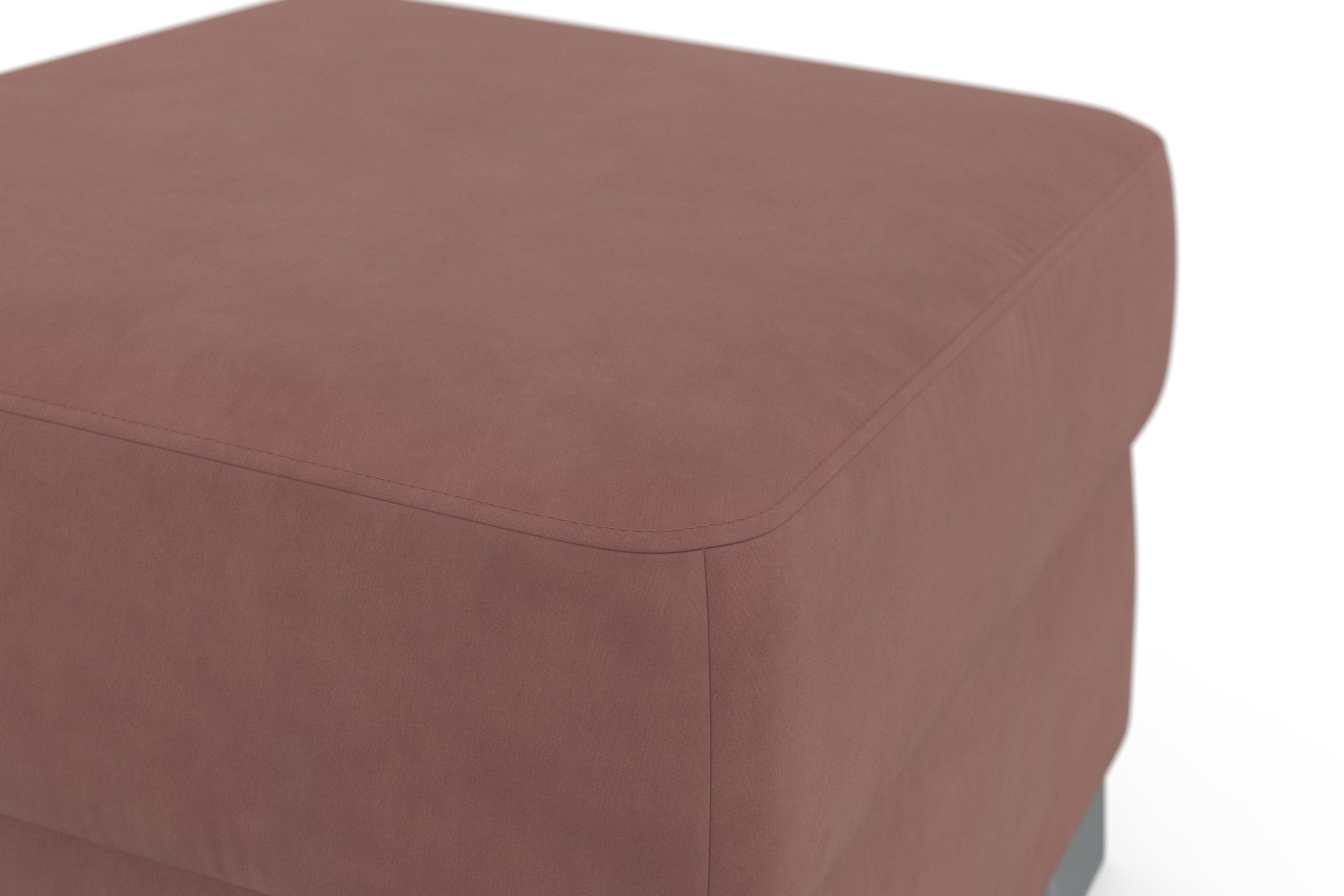 DOMO collection Hocker Anzio, wahlweise mit Federkern