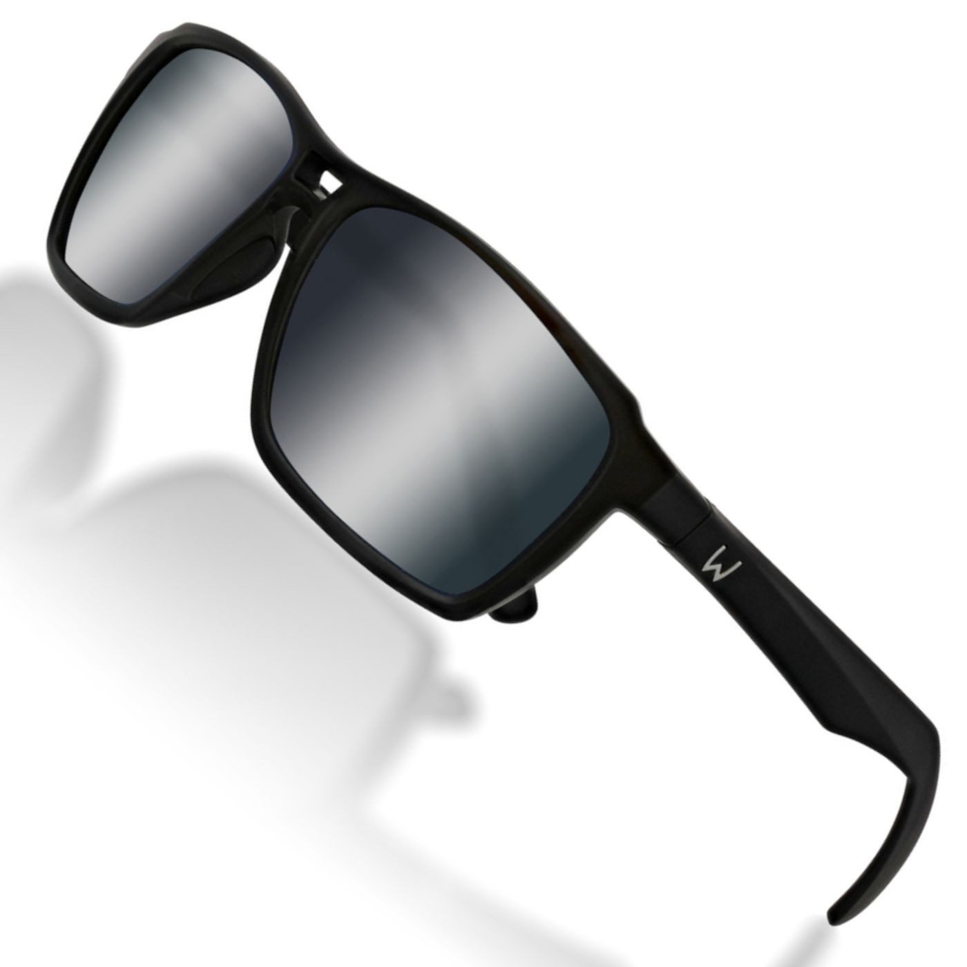 WESTIN Sonnenbrille Westin W6 Street 150 Matte Black Smoke Blue White Blue - Polbrille