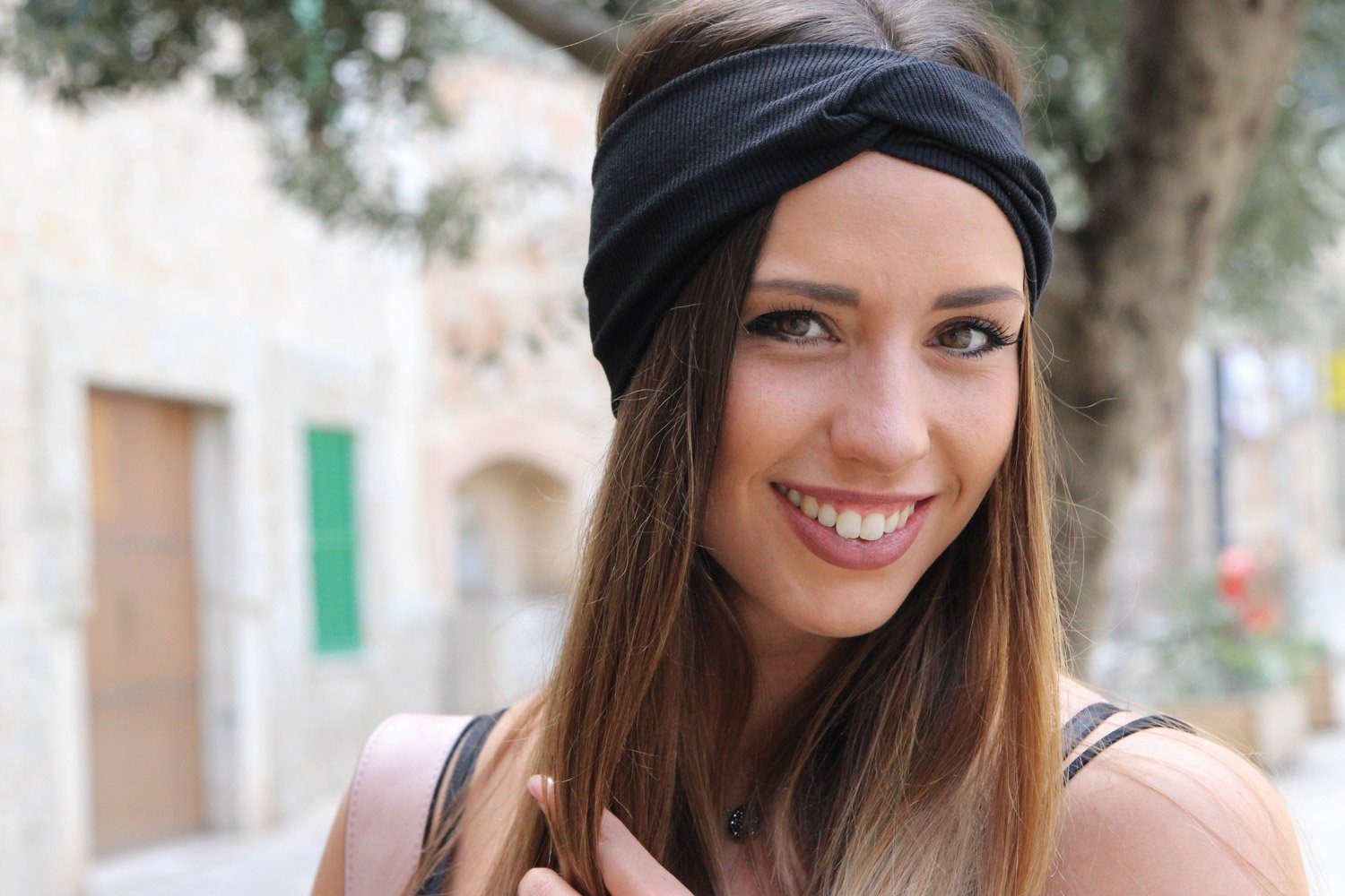 styleBREAKER Haarband, 1-tlg., Feinripp Haarband gedreht