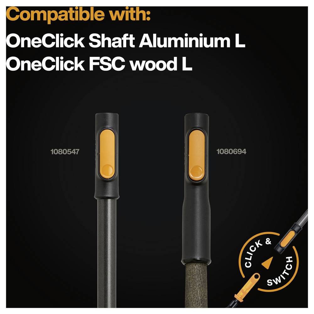 Fiskars Doppelhacke Gartenhacke 1080683 190 mm QuikFit™