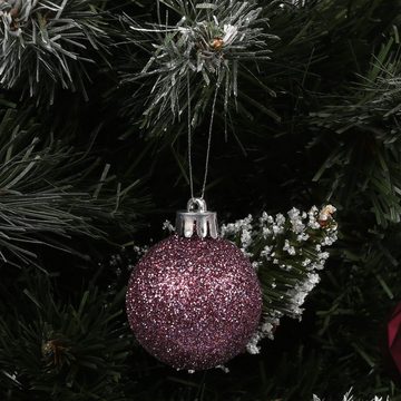 Sarcia.eu Weihnachtsbaumkugel Dunkelrote Christbaumkugeln, Kugelset 4cm, 18 Stück 1 Pack