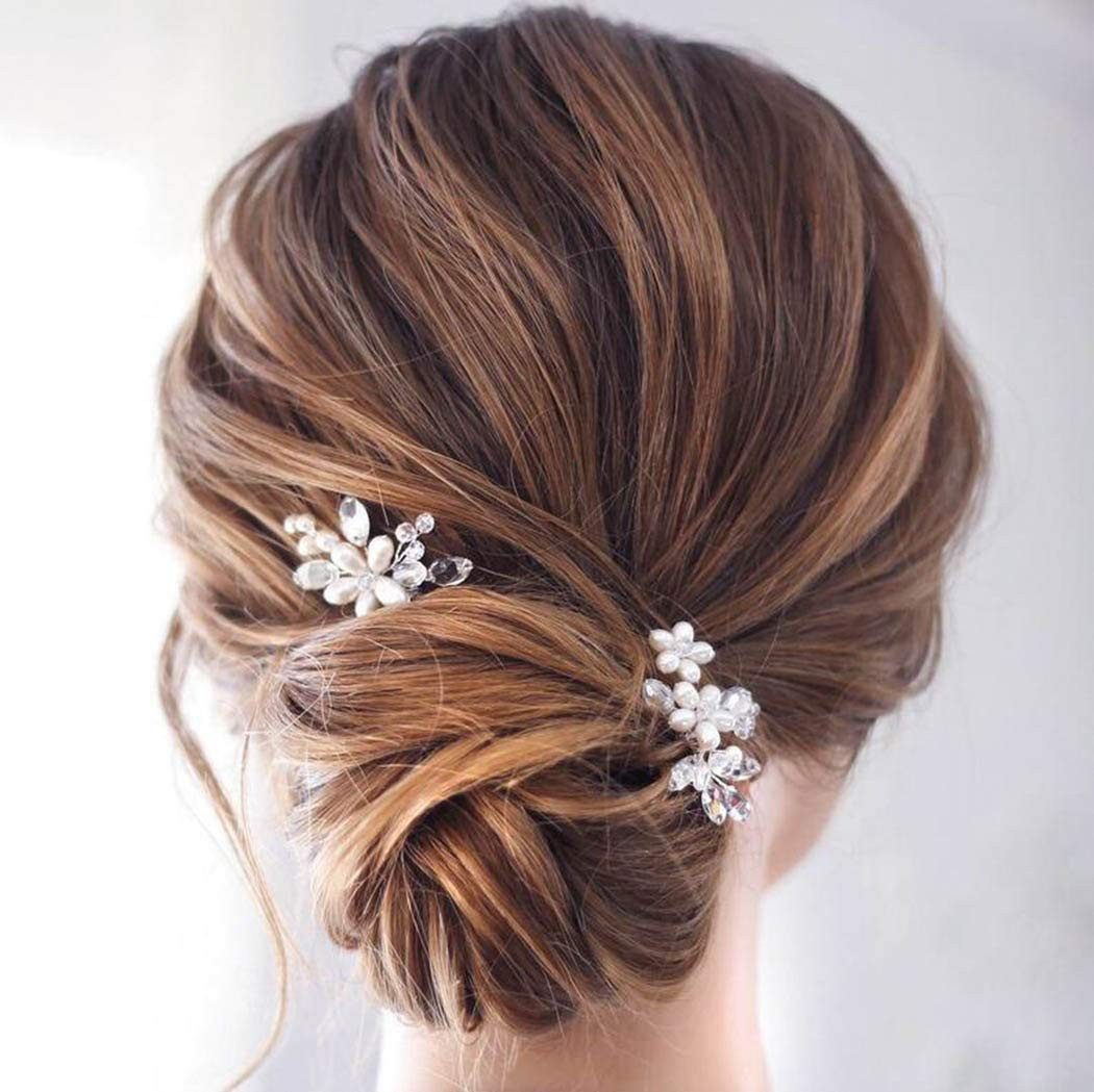 Dilara Haarspange 16 Stück Haarschmuck Set Damen – elegante Haarklammern für Hochzeit, 16-tlg., Eleganter Haarschmuck für besondere Frisuren & glänzende Looks