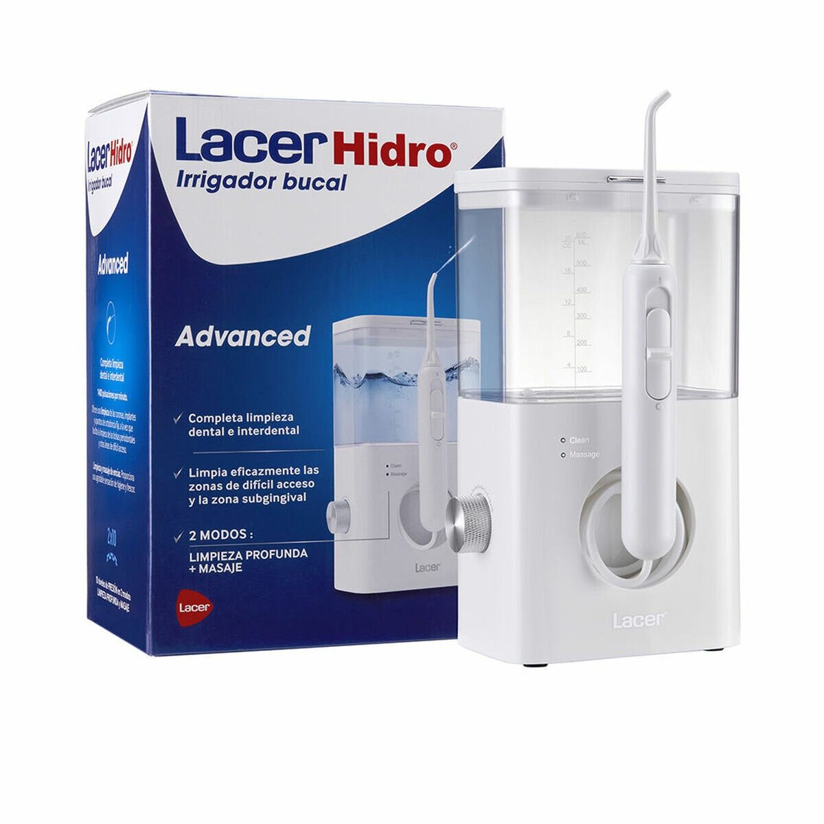 LACER Munddusche HIDRO ADVANCED oral irrigator #white 1 u
