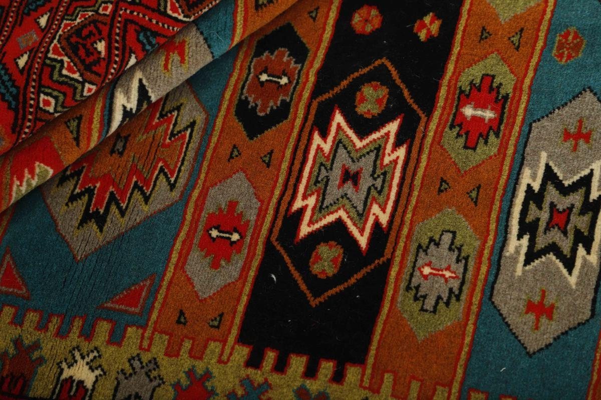 Orientteppich Turkaman 140x196 Handgeknüpfter Orientteppich Nain Trading, mm rechteckig, 6 Perserteppich, Höhe: 