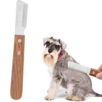 yozhiqu Hundeschermaschine Zupfgeräte, Kämme und Rasierapparate, Werkzeuge für die Tierpflege, Zum Entfernen von losen Haaren, Hautschuppen und Schmutz