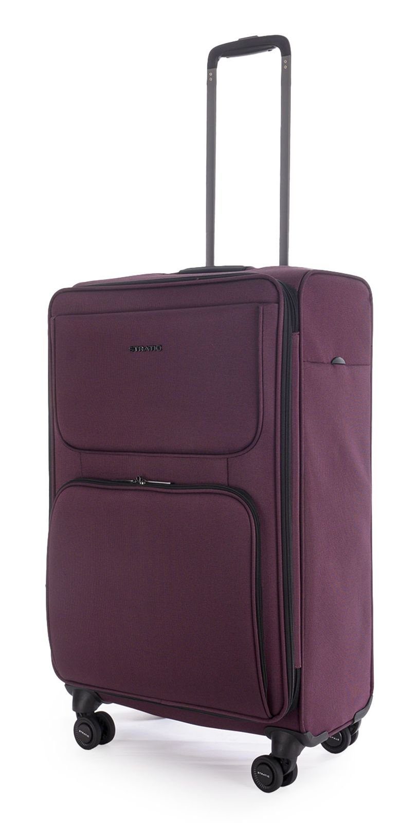 Stratic Weichgepäck-Trolley Bendigo Aubergine +, Light Rollen 4