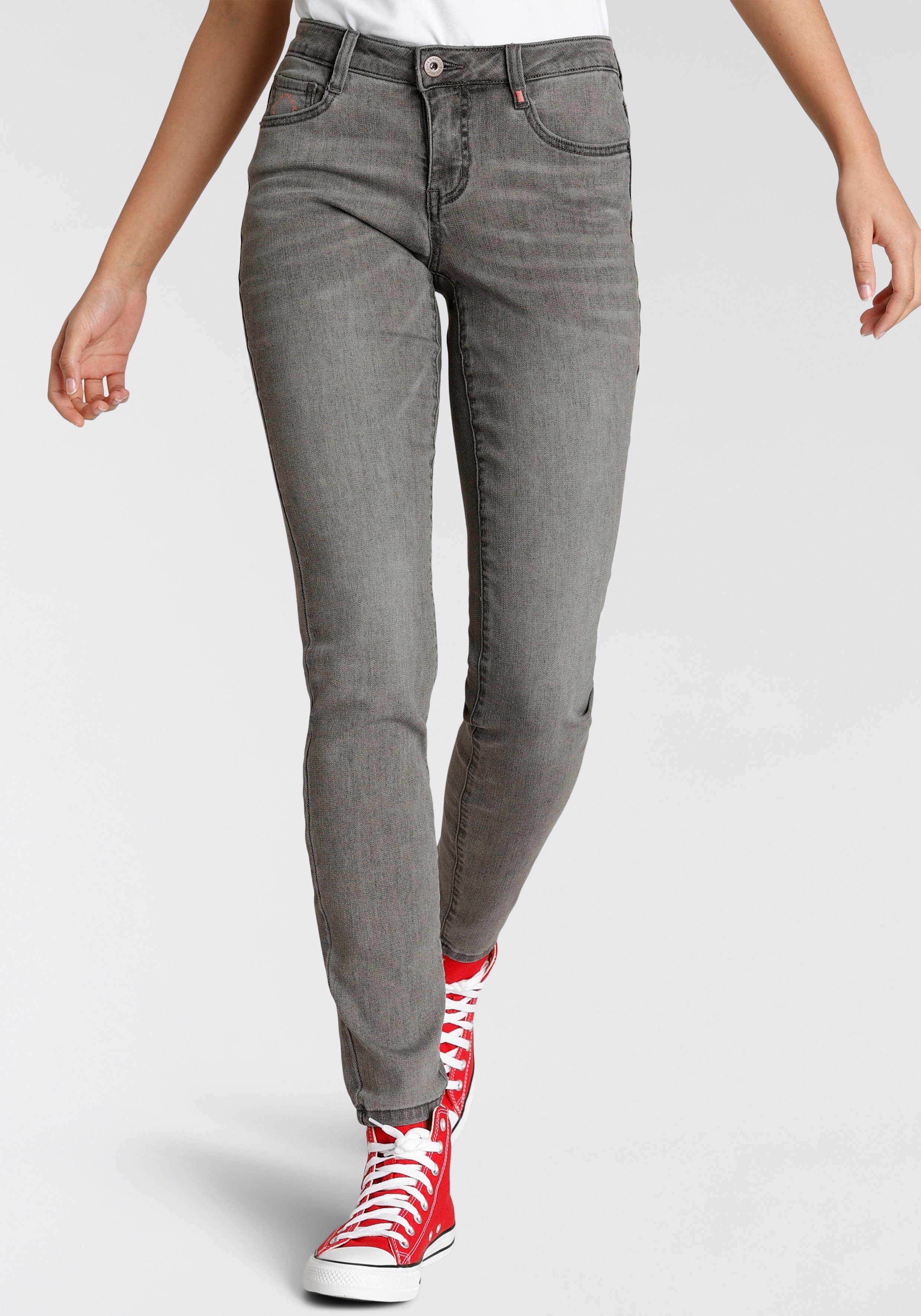 Alife & Kickin Low-rise-Jeans NolaAK NEUE KOLLEKTION grey used