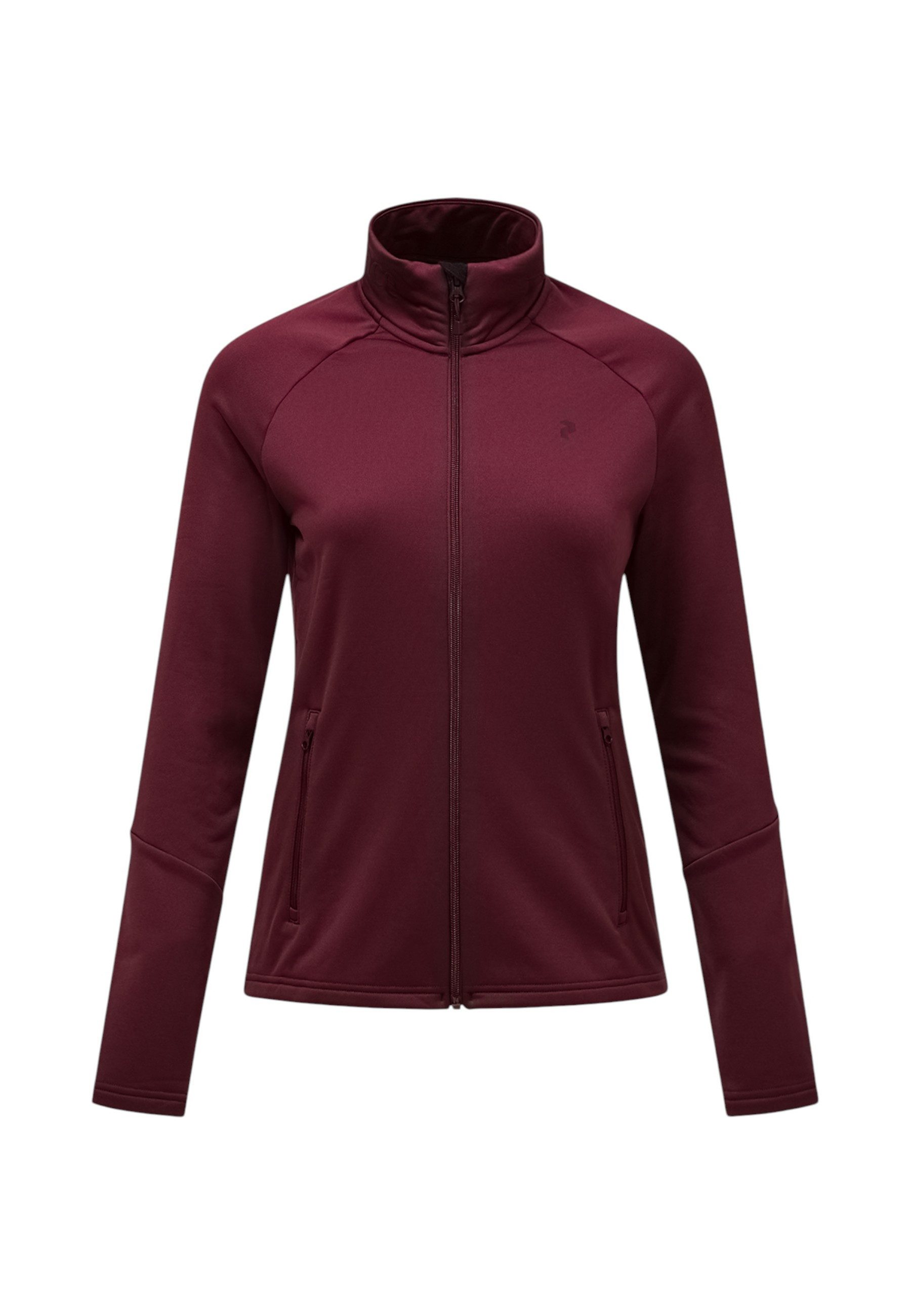 Peak Performance Fleecejacke W Rider Essentials Midlayer Zip Jacket mit sportivem Design