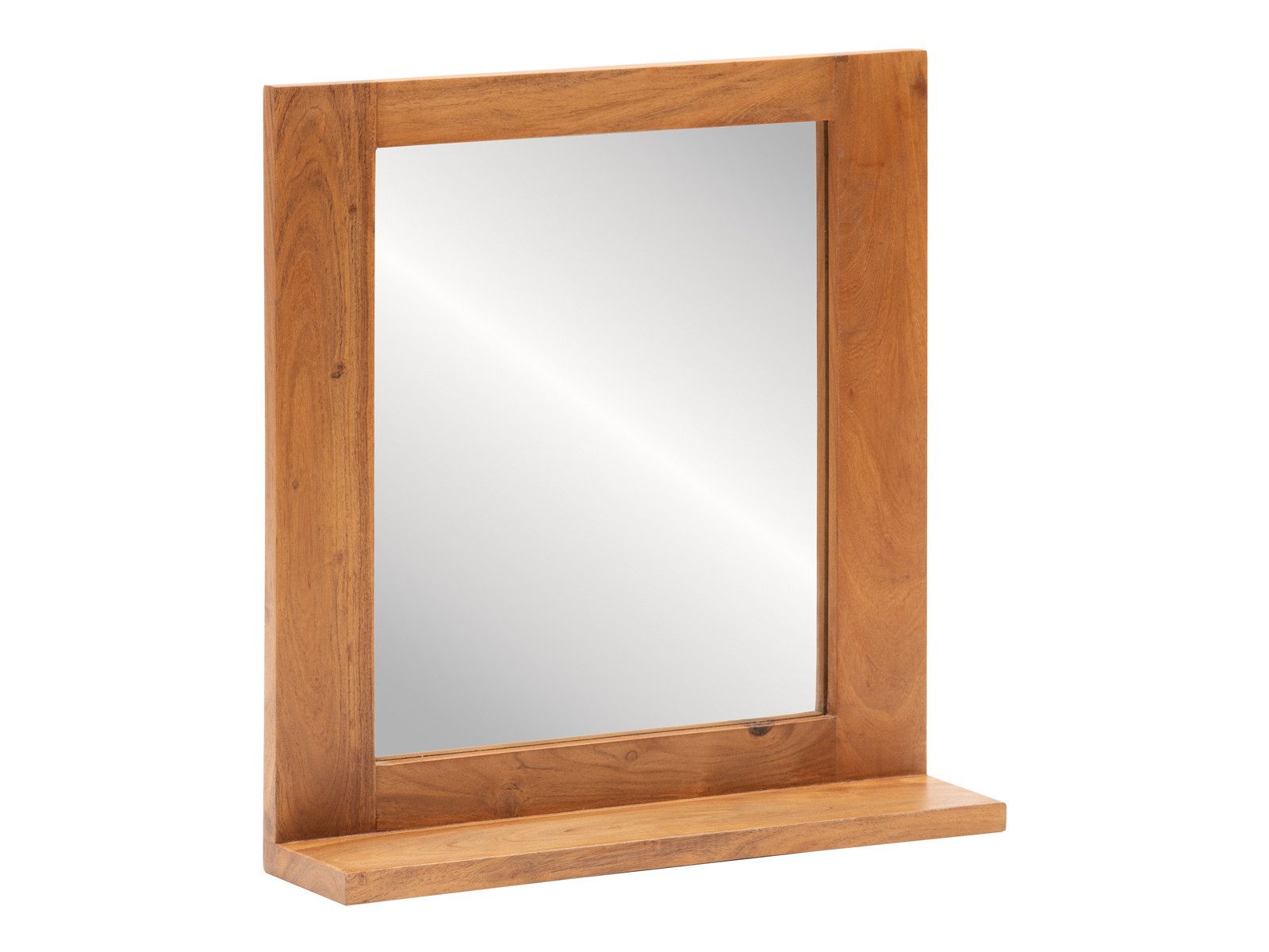 massivum Badspiegel Osbon Holz Akazie Wandspiegel (1-St)