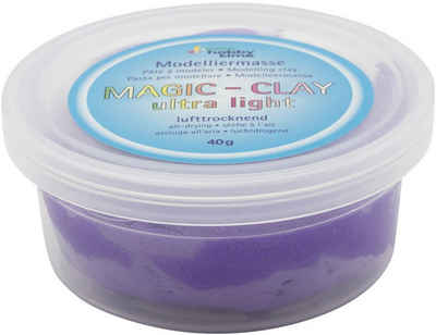 Glorex Bastelfilz Glorex Magic-Clay violett, 40 g