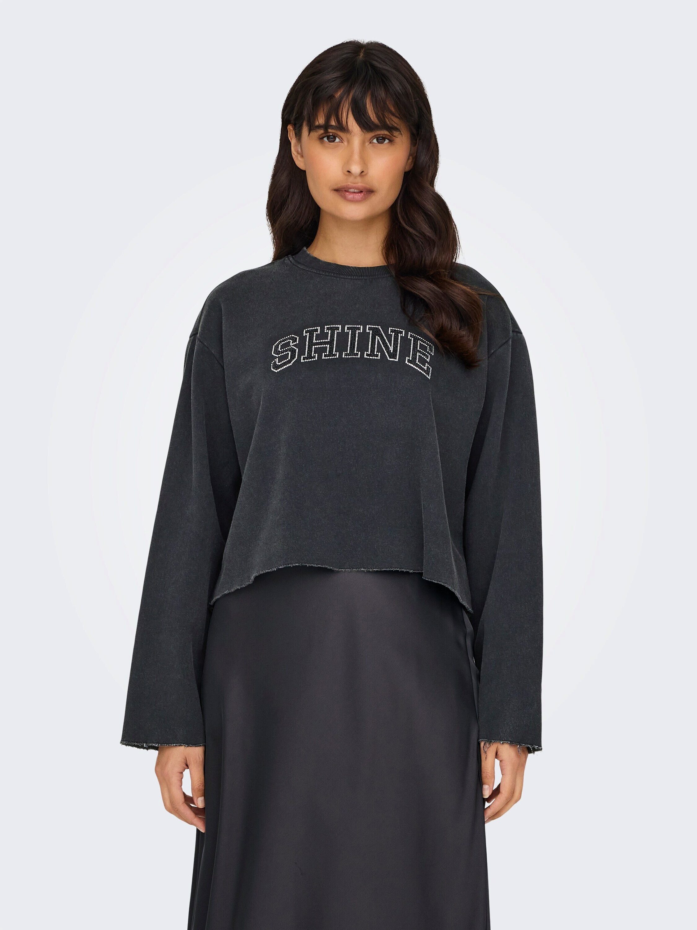 ONLY Sweatshirt ONLCallie (1-tlg) Fransen