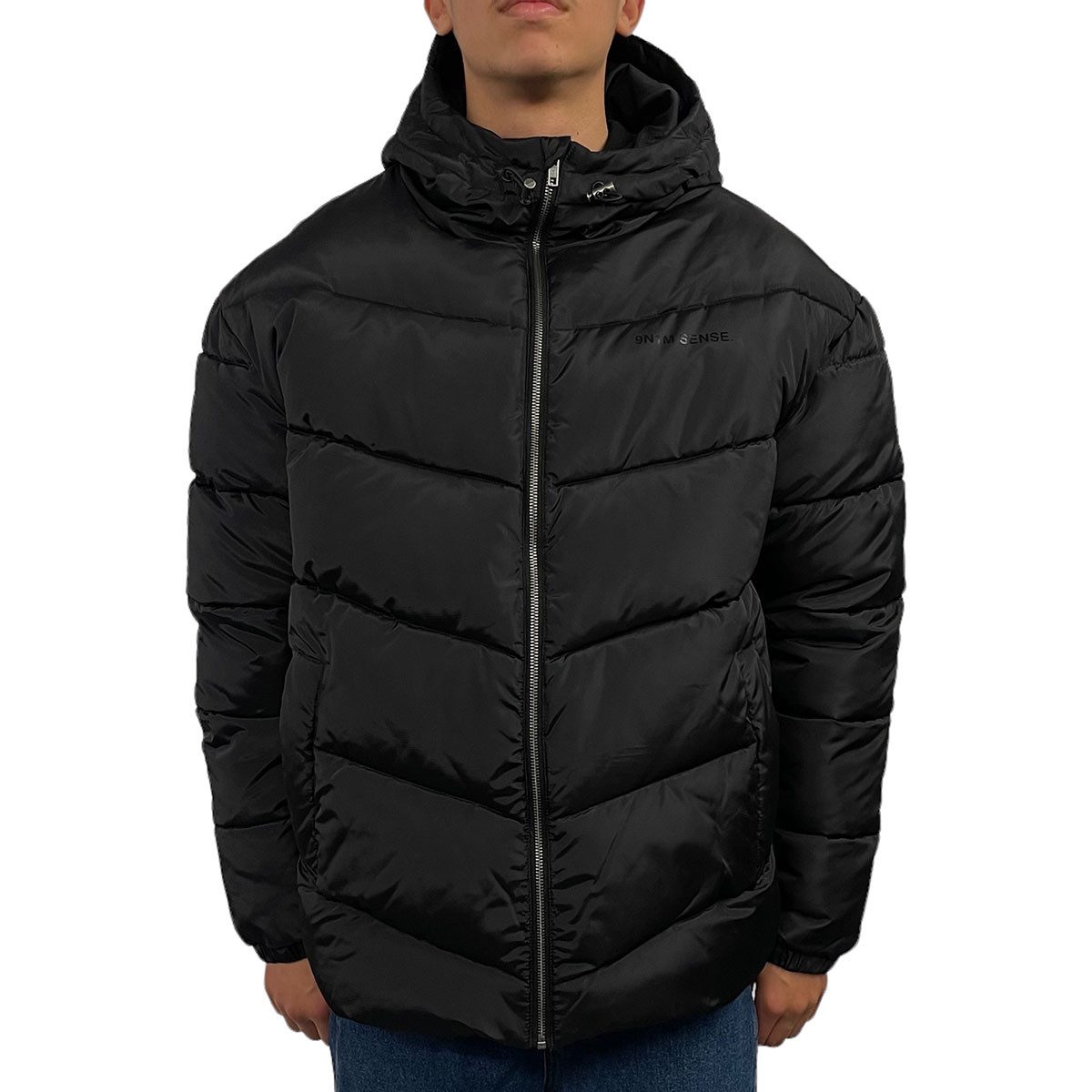 9N1M SENSE Steppjacke Marshmellow mit Kapuze