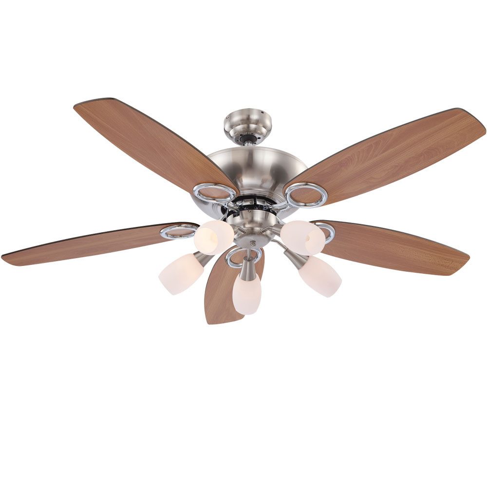 GLOBO LIGHTING Deckenventilator, Deckenventilator Ventilator mit Beleuchtun günstig online kaufen