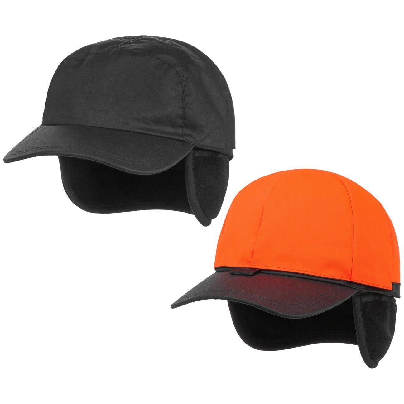 Lierys Baseball Cap (1-St) Baseballcap mit Schirm, Made in Italy schwarz