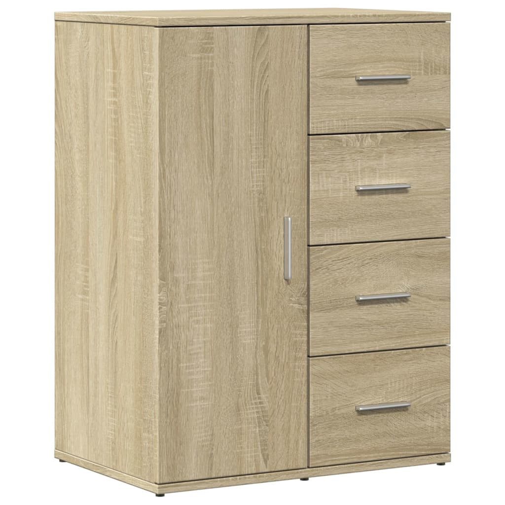 vidaXL Sideboard Sideboard Sonoma-Eiche 59x39x80 cm günstig online kaufen
