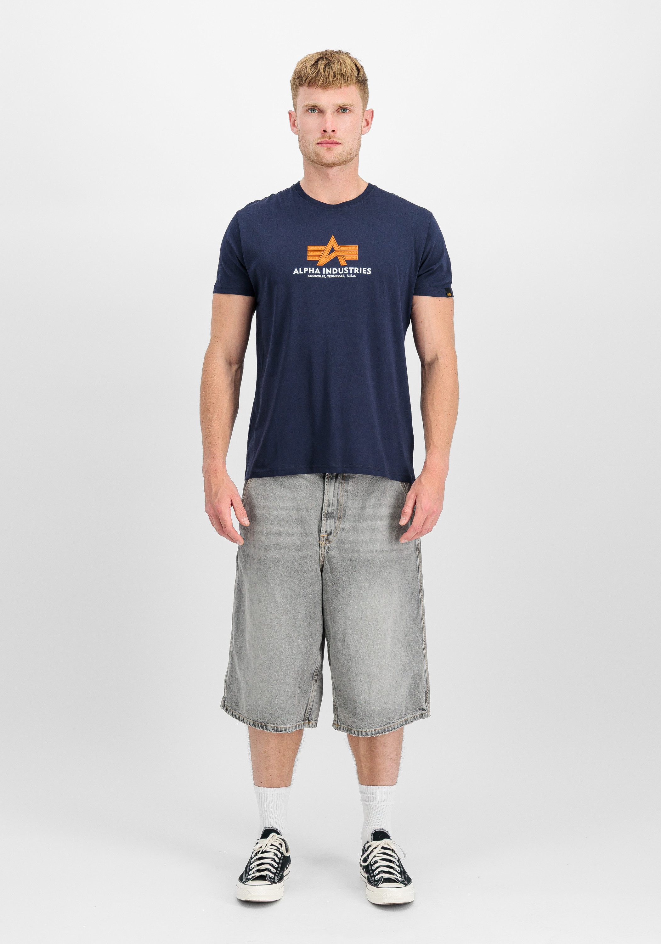 Alpha Industries T-Shirt Basic T-Shirt BL Rubber