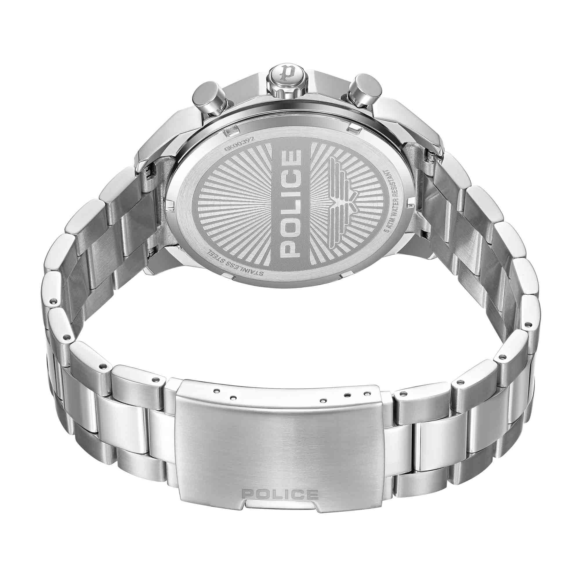 Police Quarzuhr Quarzuhr Herrenuhr 46 mm Quarz Herren