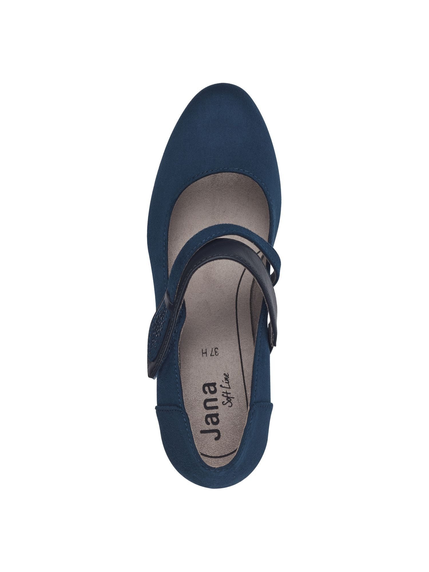 Jana Vegan, Mehrweite mit Blockabsatz Blockabsatz Sneaker Vegan