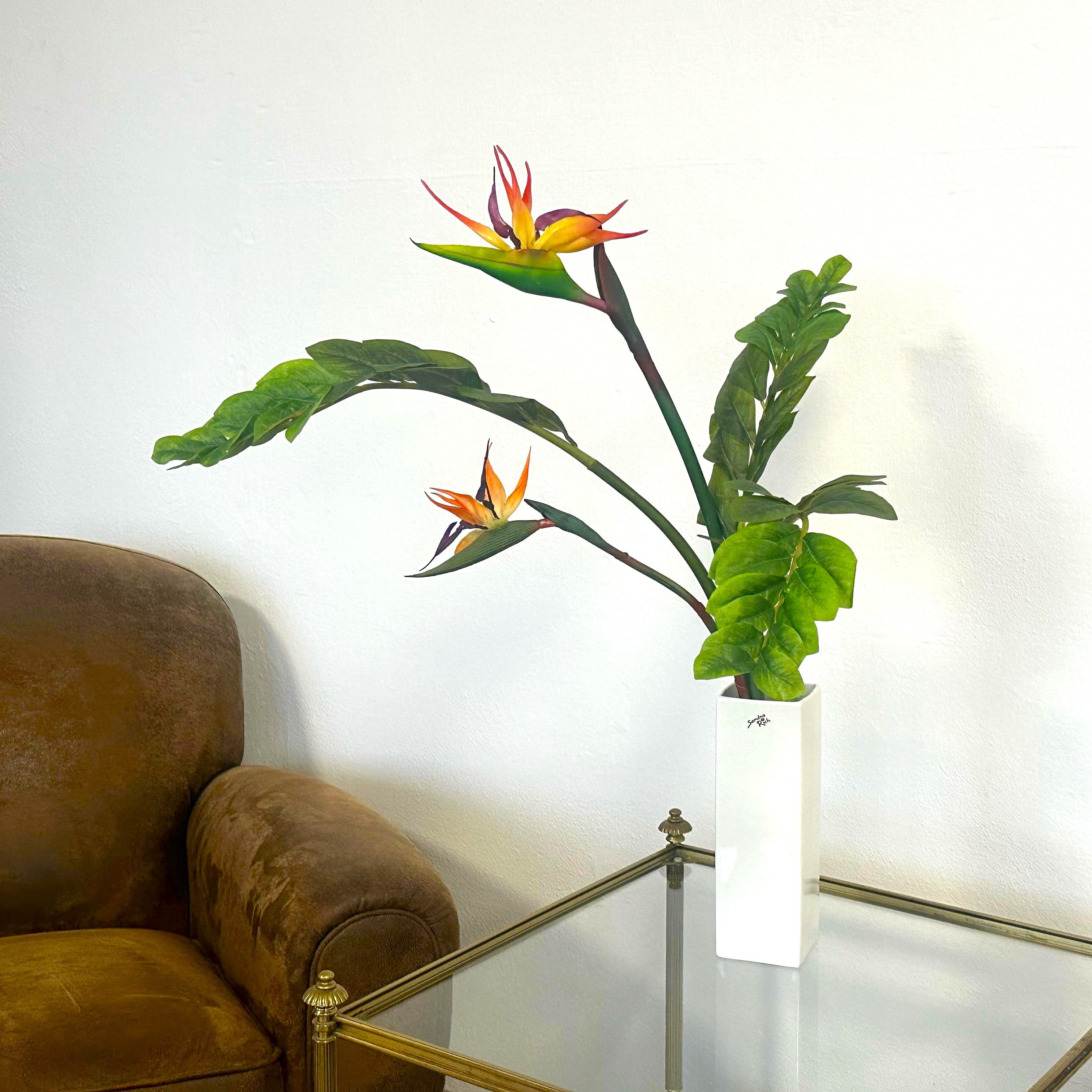 Kunstblume Künstliche Strelitzie ca. 60cm Paradiesvogelblume Papageienblume, Floratexx GmbH – Bild 3 von 3