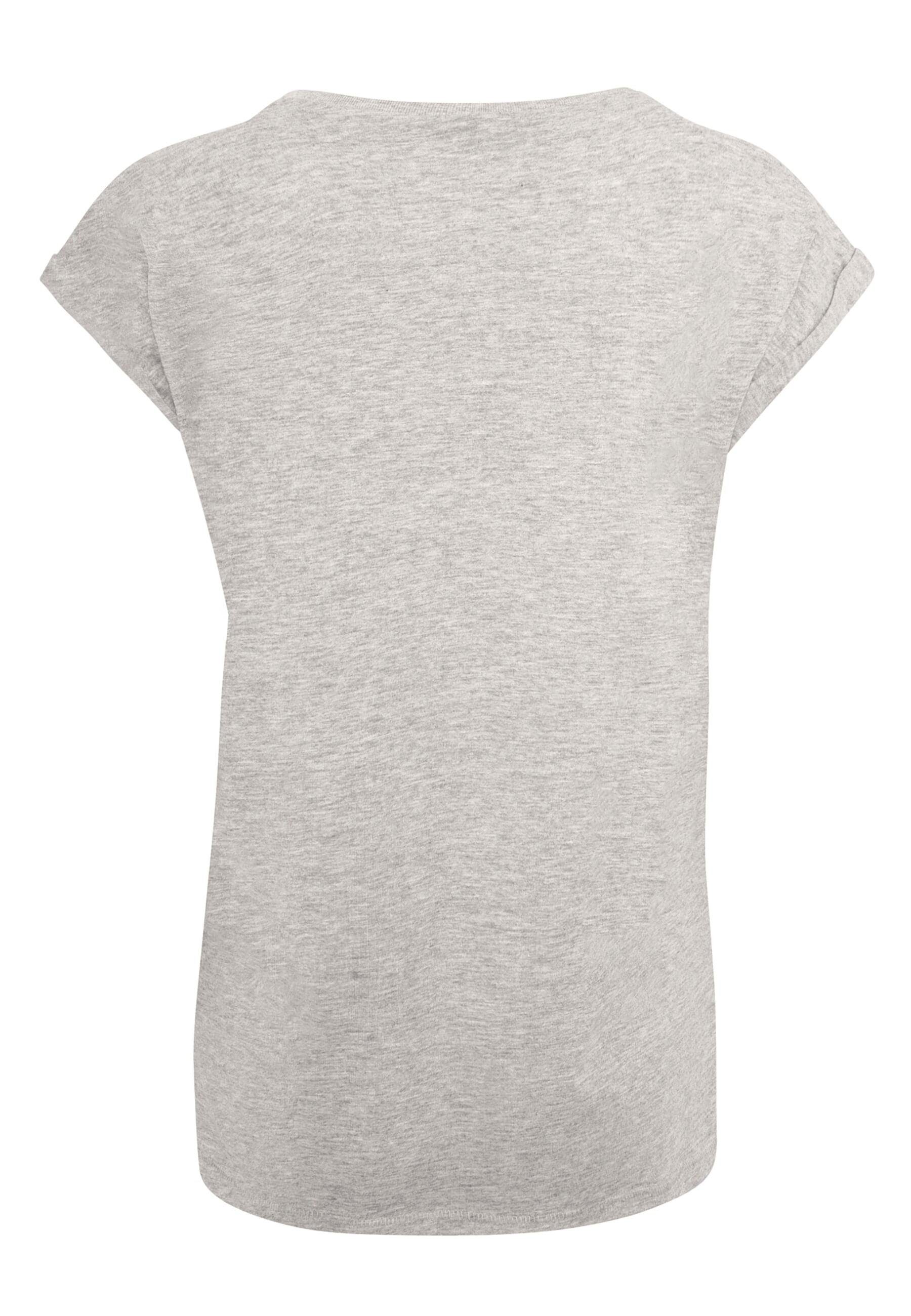 (1-tlg) Merchcode T-Shirt X Love I Layla T-Shirt Ladies Damen heathergrey