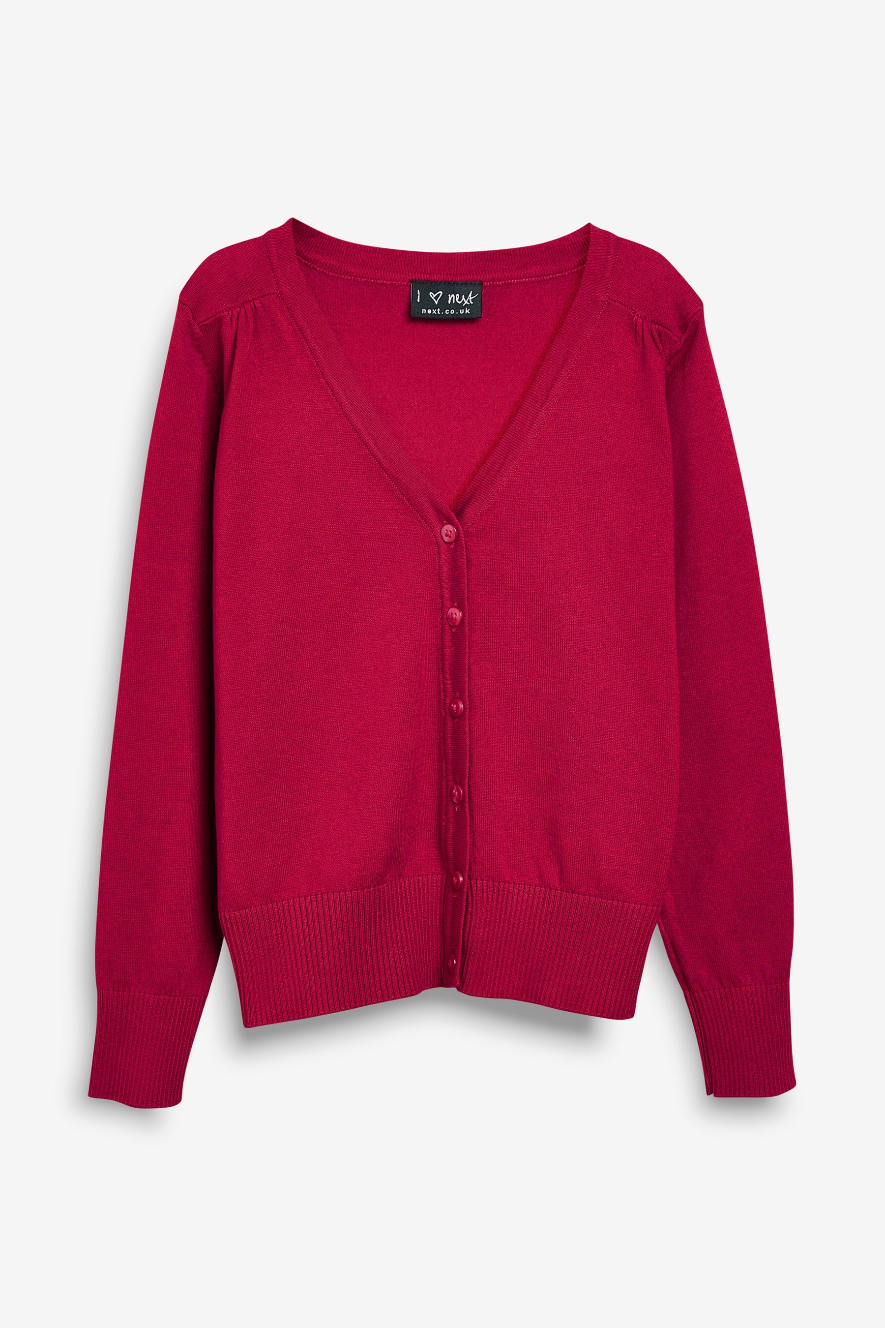 Next Strickjacke Strickjacke mit V-Ausschnitt (1-tlg)