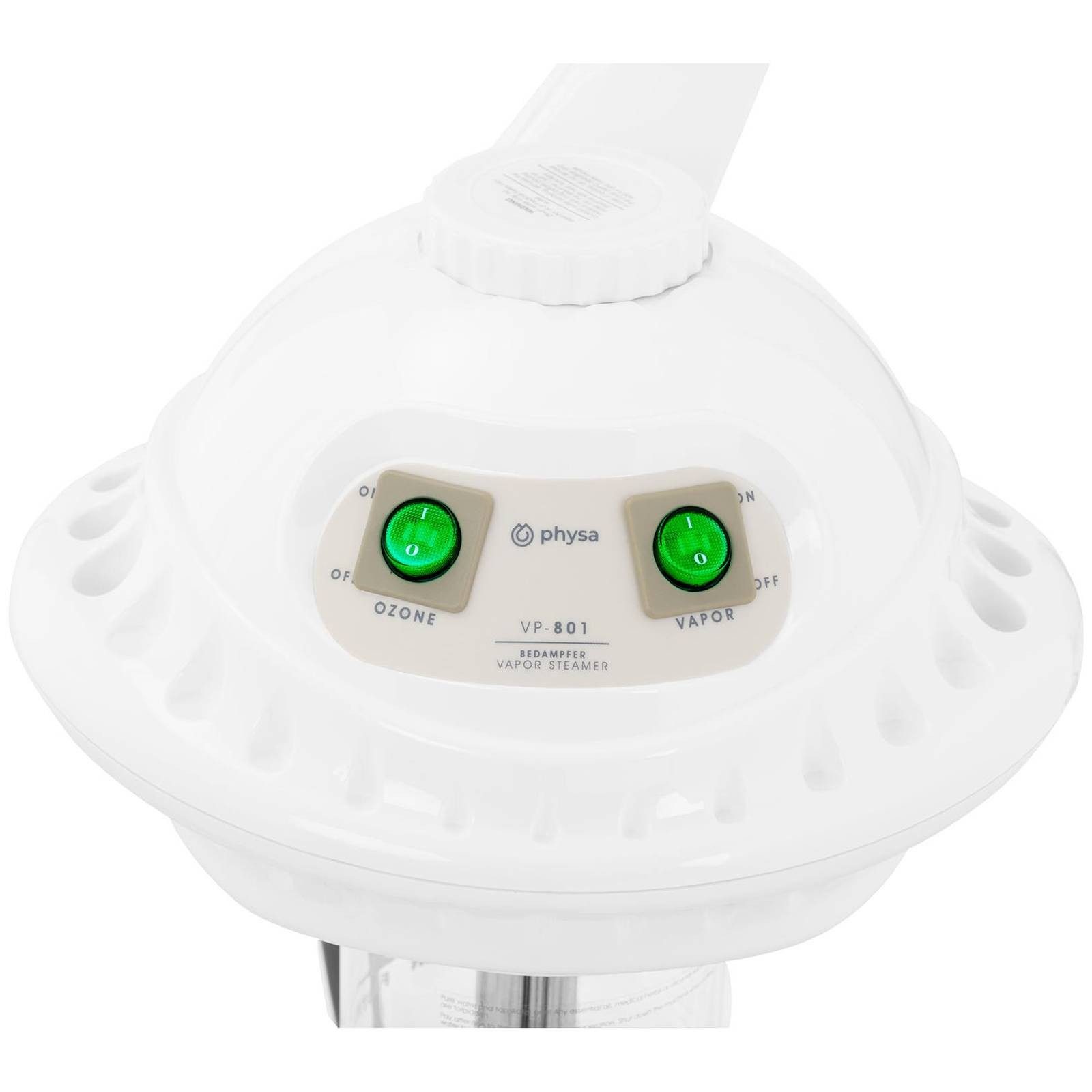 Physa Wellness-Pflegeset Vapozon 1.200 ml Gesichtsbedampfer Gesichtssauna Bedampfer Dampfgerät