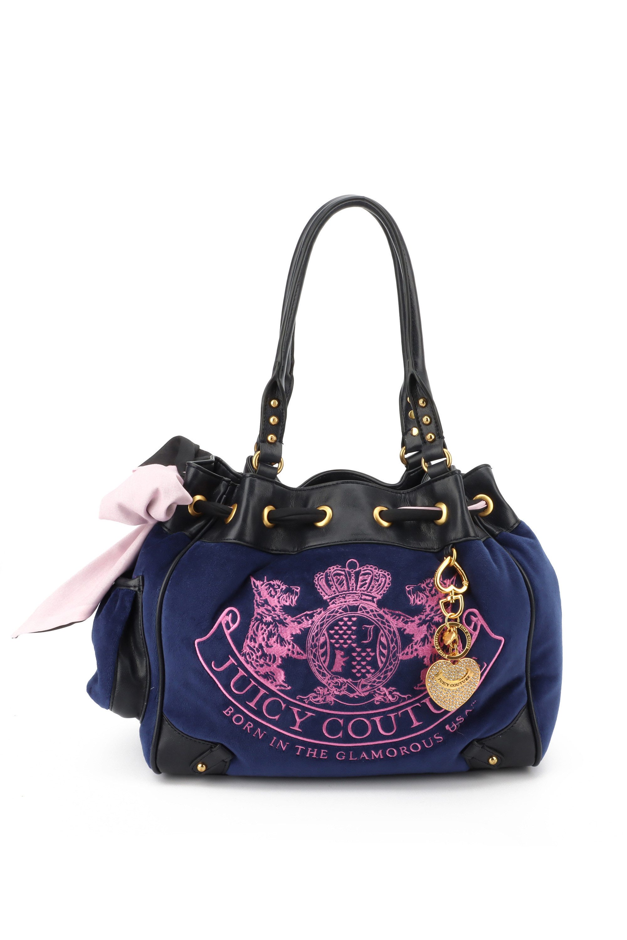 Juicy Couture Tragetasche DAYDREAMER CLASSIC CREST LARGE DOUBLE HANDLE BAG.. Damen, Tragetasche Damen, Shopper, Einkaufstasche, Fashion, Lifestyle, Sale