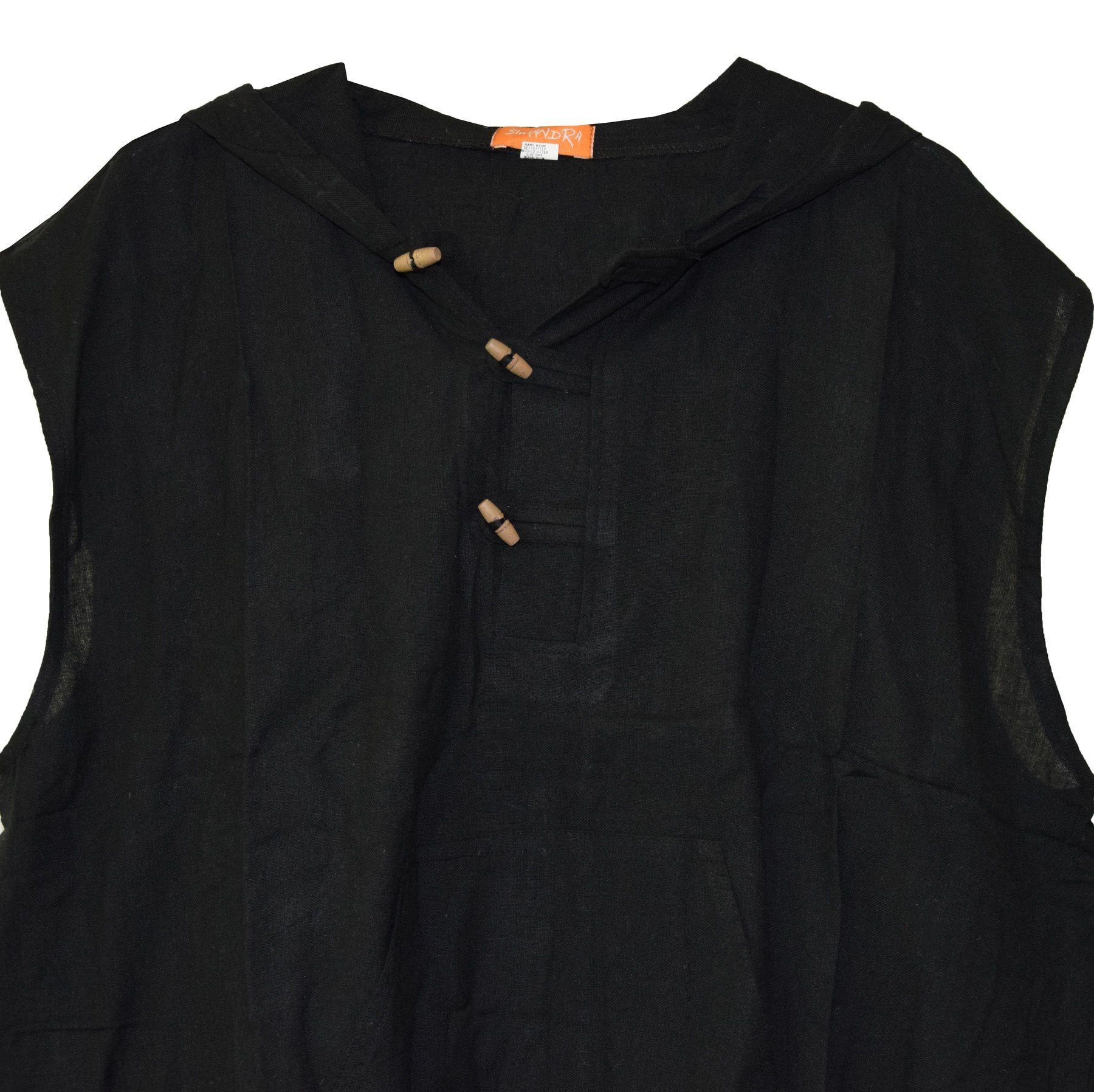 SIMANDRA Kapuzenhemd Ärmelloses Shirt mit Kapuze