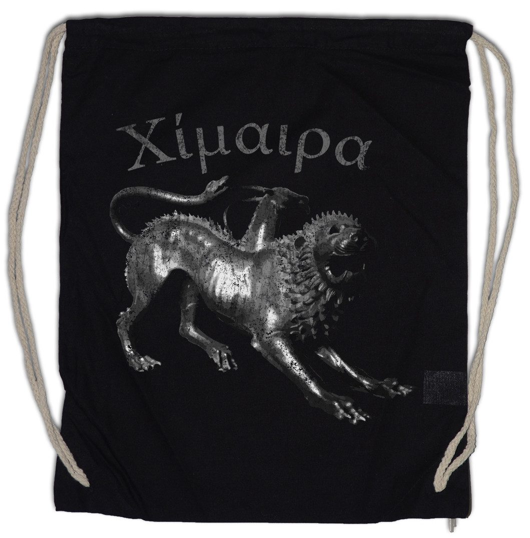 Turnbeutel Chimera Turnbeutel Mythologie Chimäre Mischwesen Dämon Mantikor Greif