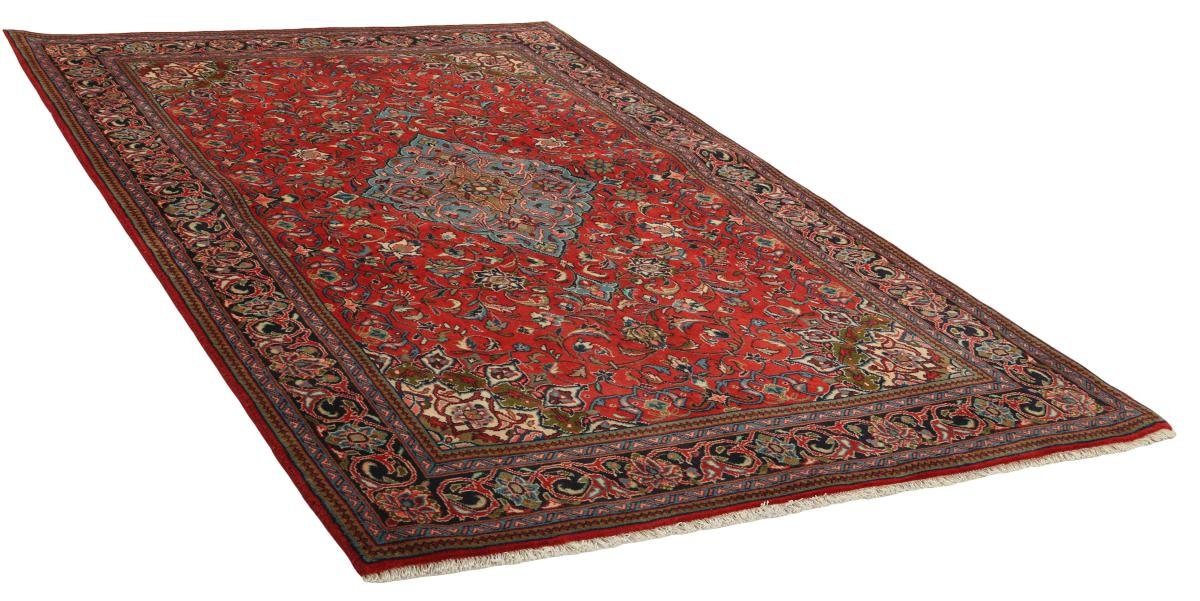 Orientteppich Handgeknüpfter rechteckig, / Sarough mm 133x212 Höhe: Orientteppich Nain Perserteppich, Trading, Sherkat 12