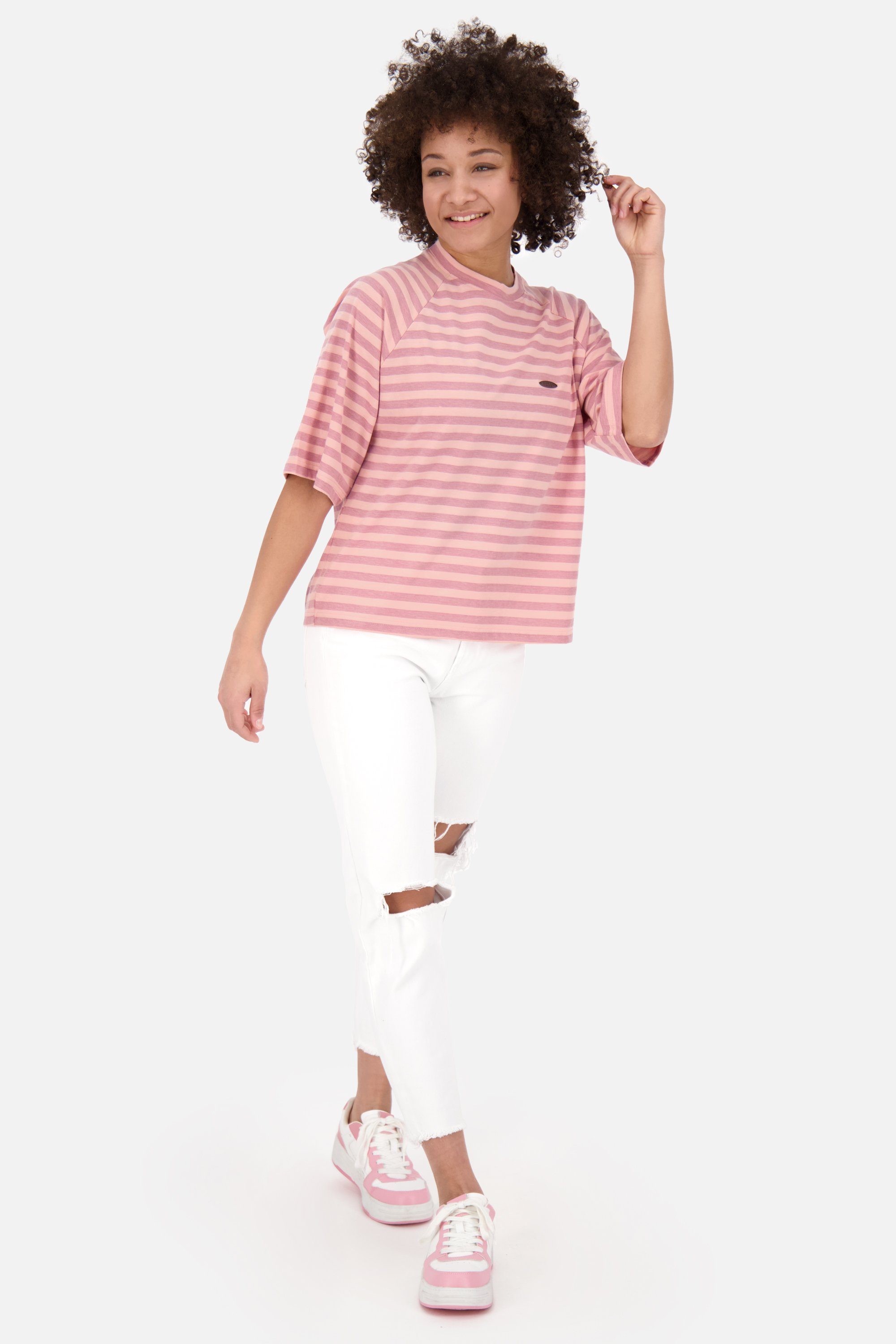 Kurzarmshirt, Shirt Damen Z candy RubyAK Rundhalsshirt Kickin Alife & Shirt