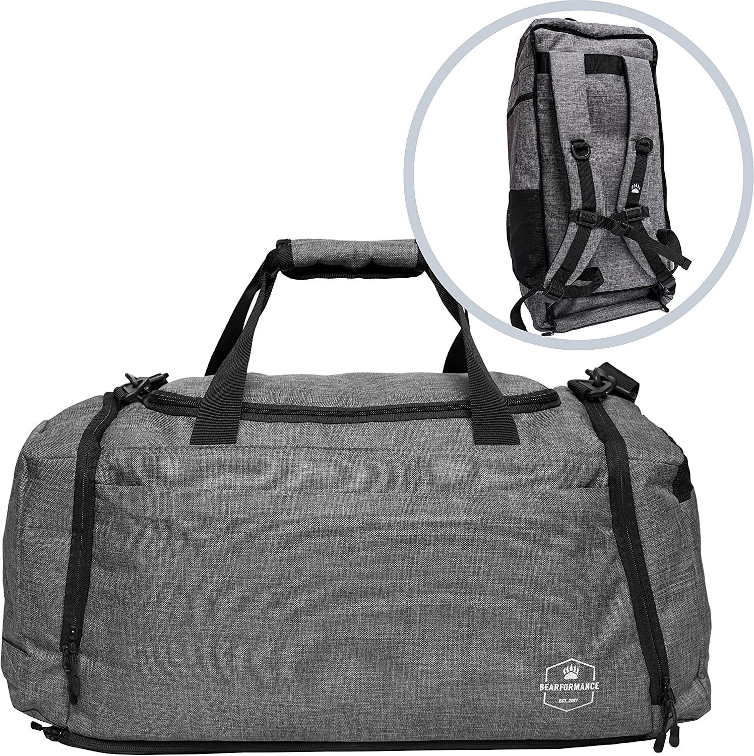 Bearformance Sporttasche Ultimate Sportbag, mit Schuhfach, Nassfach und  Rucksackfunktion