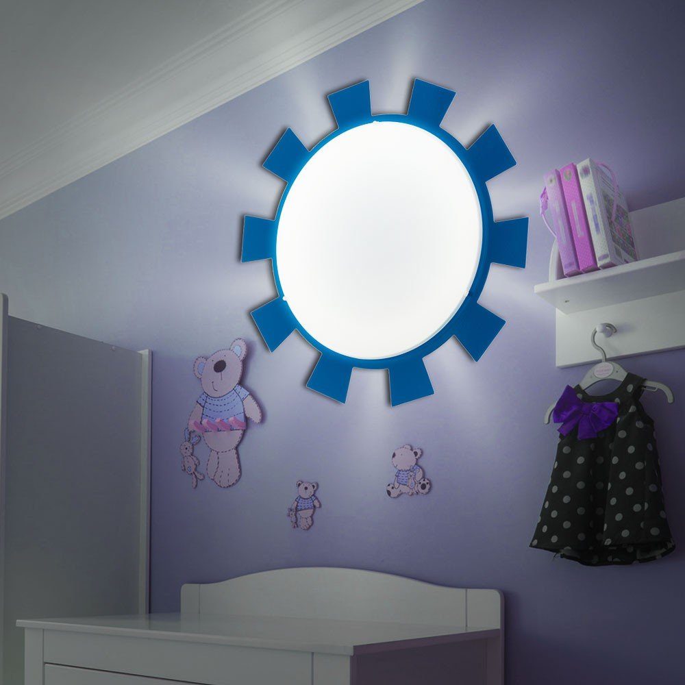 etc-shop Dekolicht, Set Wand inklusive, inklusive LED Kinder Leuchtmittel Leuchte Beleuchtung im Decken Warmweiß, Zimmer
