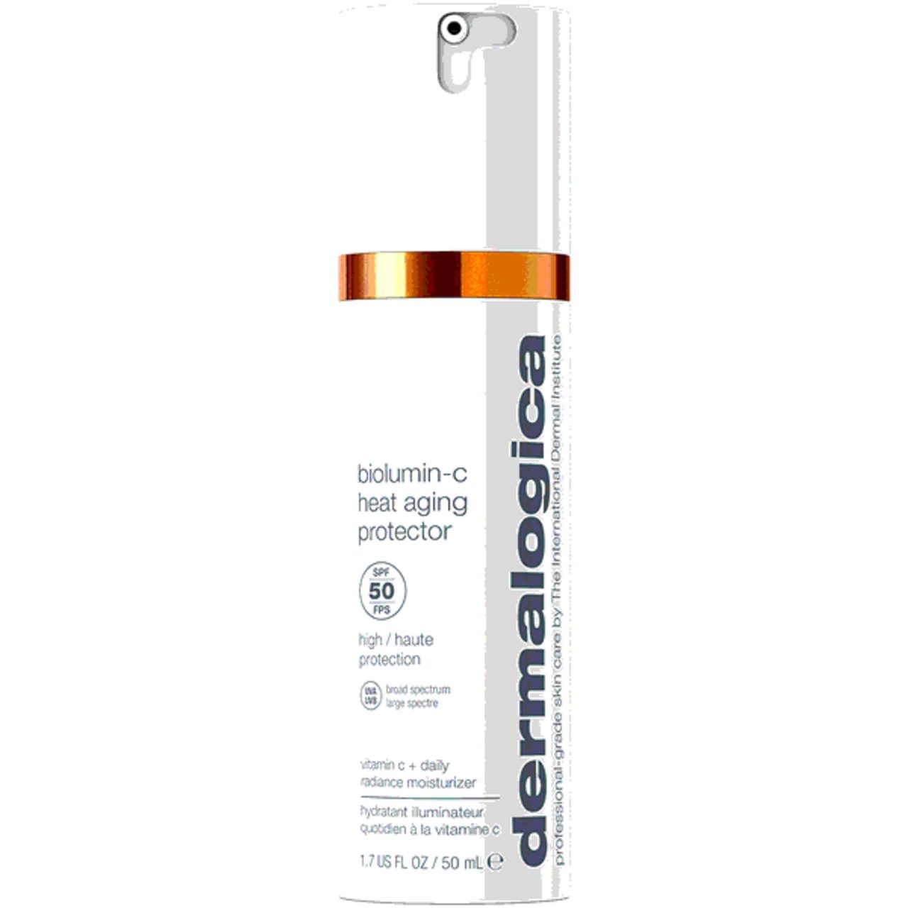 Dermalogica Gesichtsserum Biolumin-C Heat Aging Protector SPF50, für Alle Hauttypen