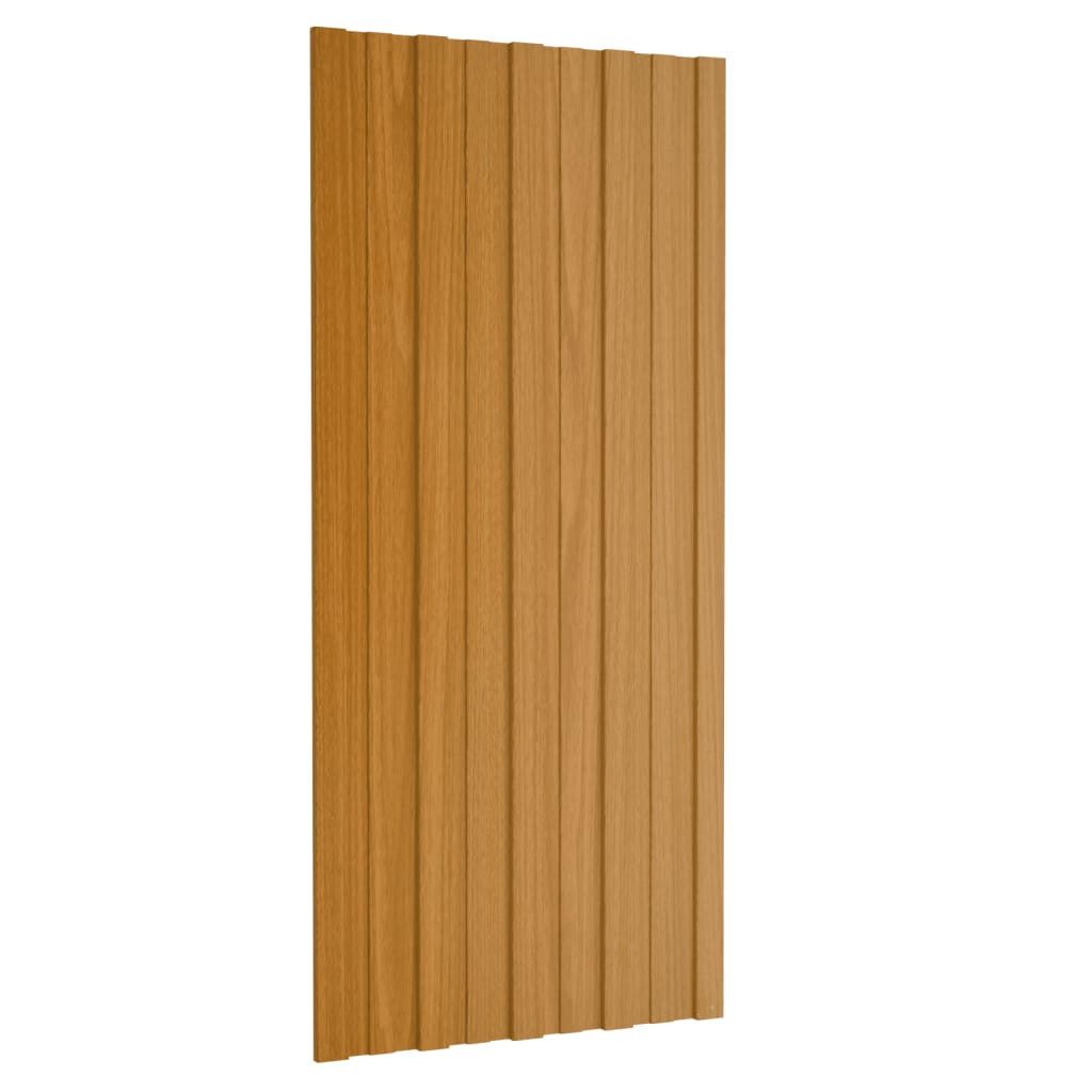 vidaXL Deckenplatten Dachpaneele 36 Stk. Verzinkter günstig online kaufen