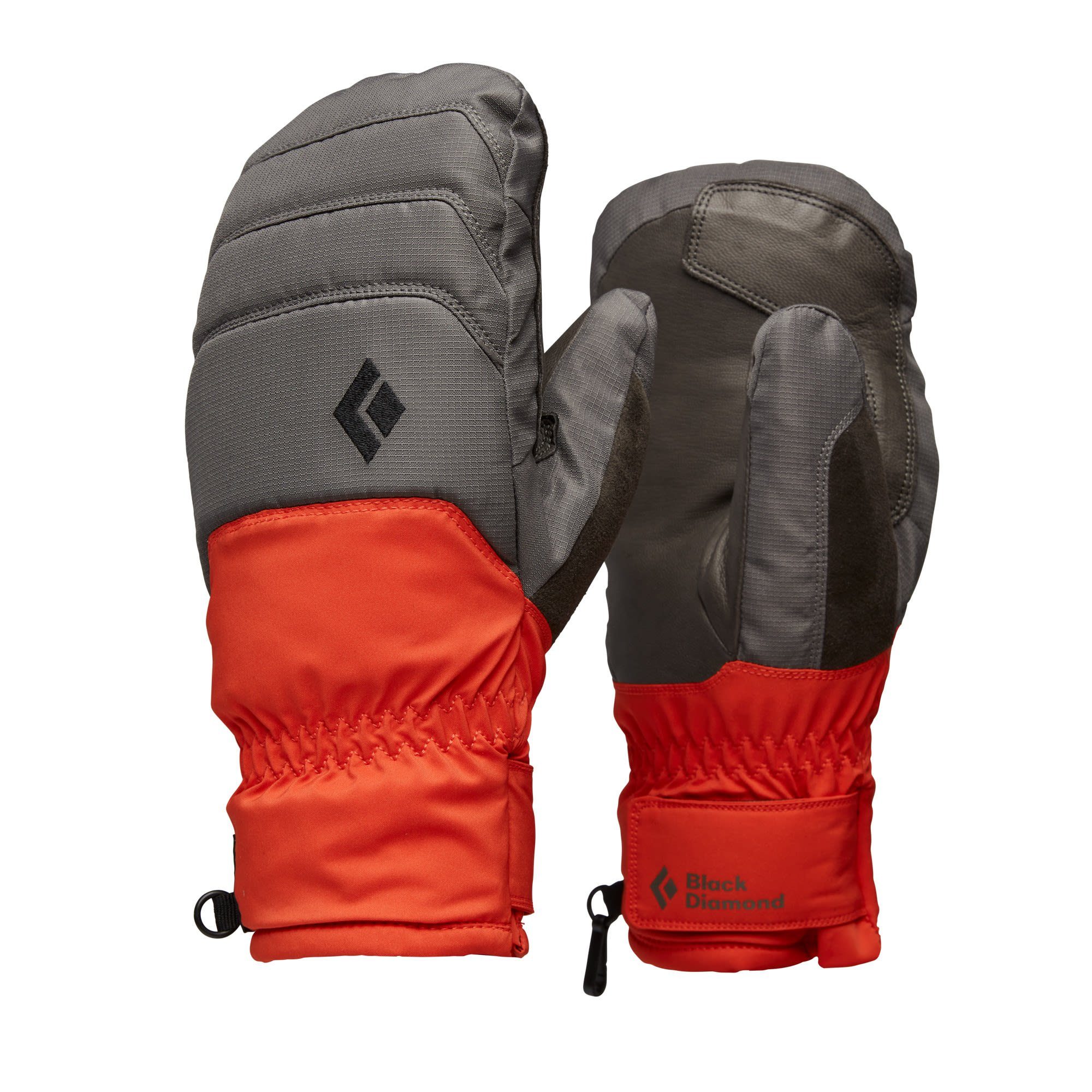 Black Black Mx M Mission Diamond - Fleecehandschuhe Octane Diamond Herren Mitts Walnuts