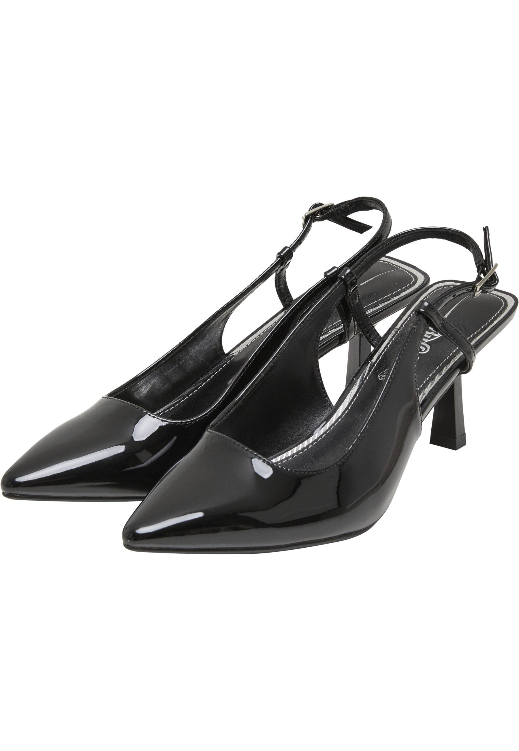 Buffalo Buffalo Willow Sling Back - Vegan Patent Stiefel