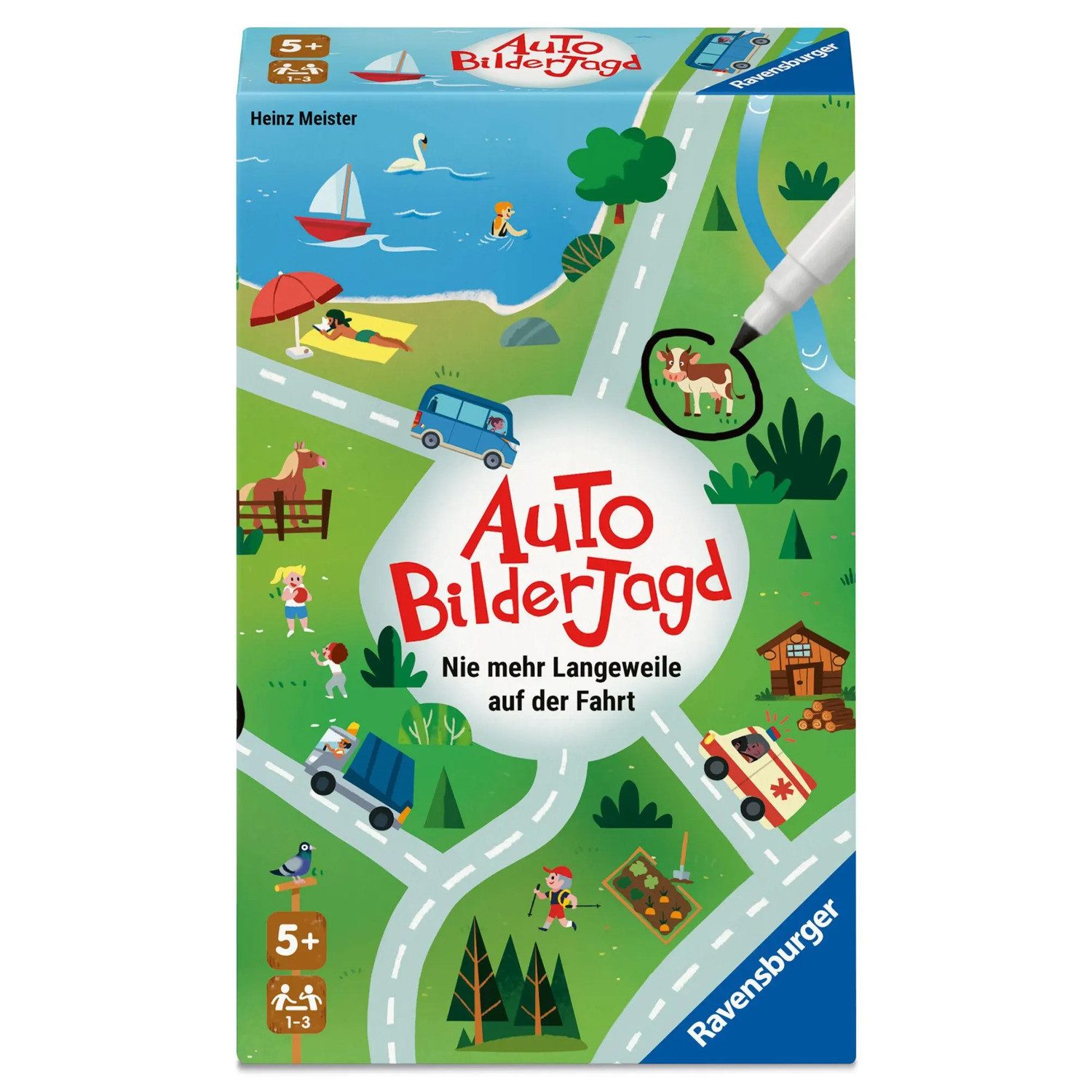Ravensburger Spiel Auto-Bilderjagd - Kinderspiel ab 5 Jahre