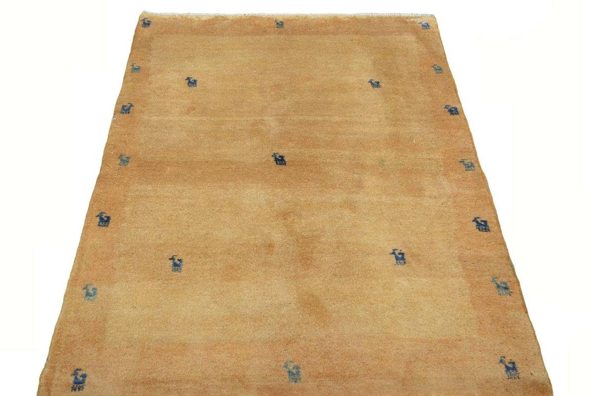 Orientteppich Perser rechteckig, Ghashghai Gabbeh Moderner, Handgeknüpfter Höhe: 111x149 mm 15 Trading, Nain