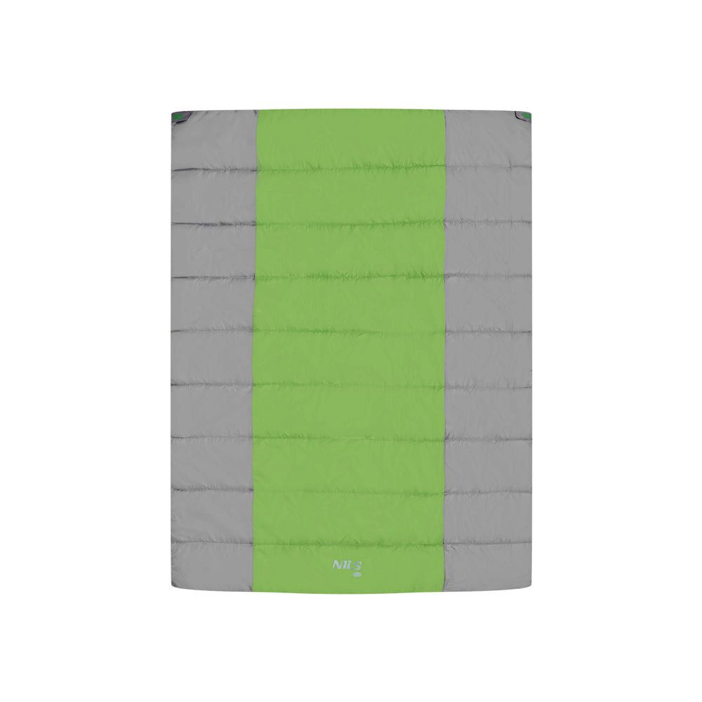 NILS CAMP Doppelschlafsack Deckenschlafsack Trekking Zweipersonen (Spar-Set, 1 tlg., 190 x 150 cm warm), für 2 Personen, warm, als Decke nutzbar