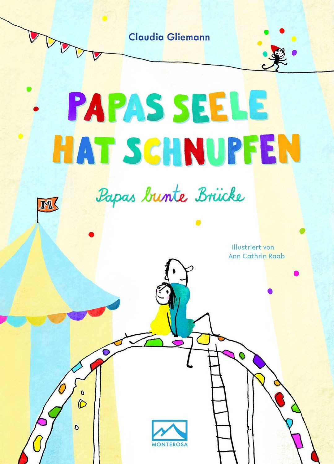 Kinderbuch Papas Seele hat Schnupfen Papas bunte Brücke Claudia Gliemann