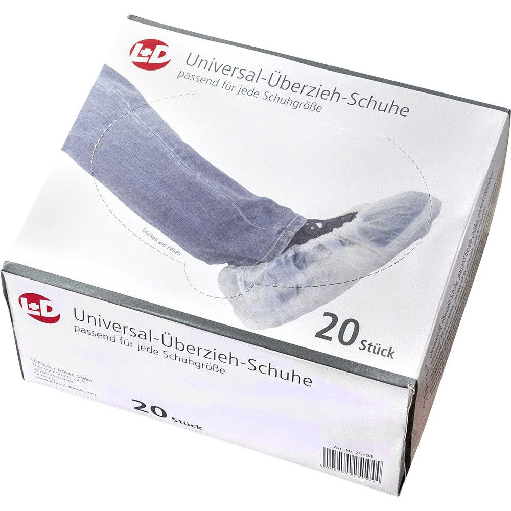 Leipold + Döhle Einweghandschuhe Leipold Doehle 25194 Überziehschuhe CleanG günstig online kaufen