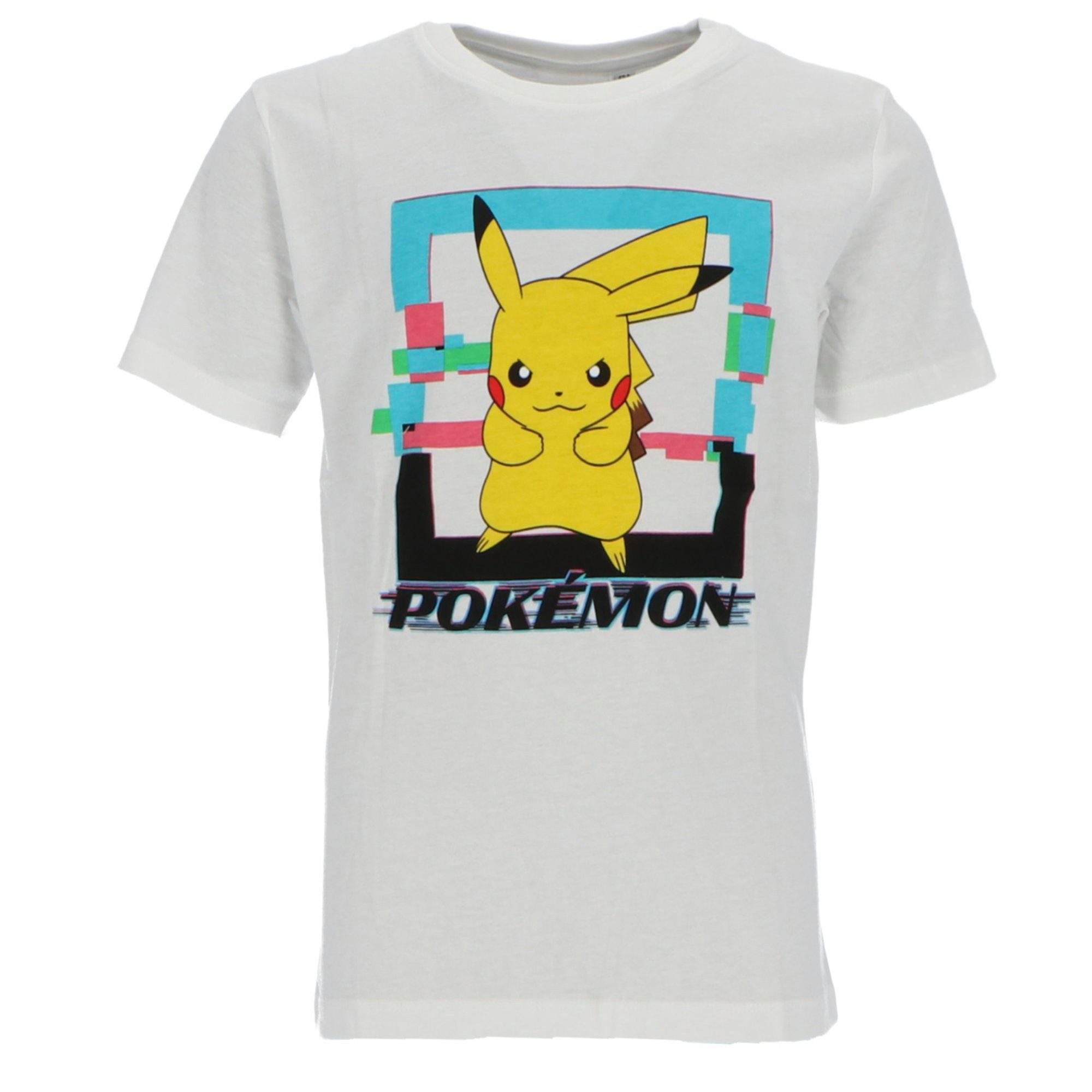 Print-Shirt Pokemon Pikachu Jungen T-Shirt Kurzarm Shirt