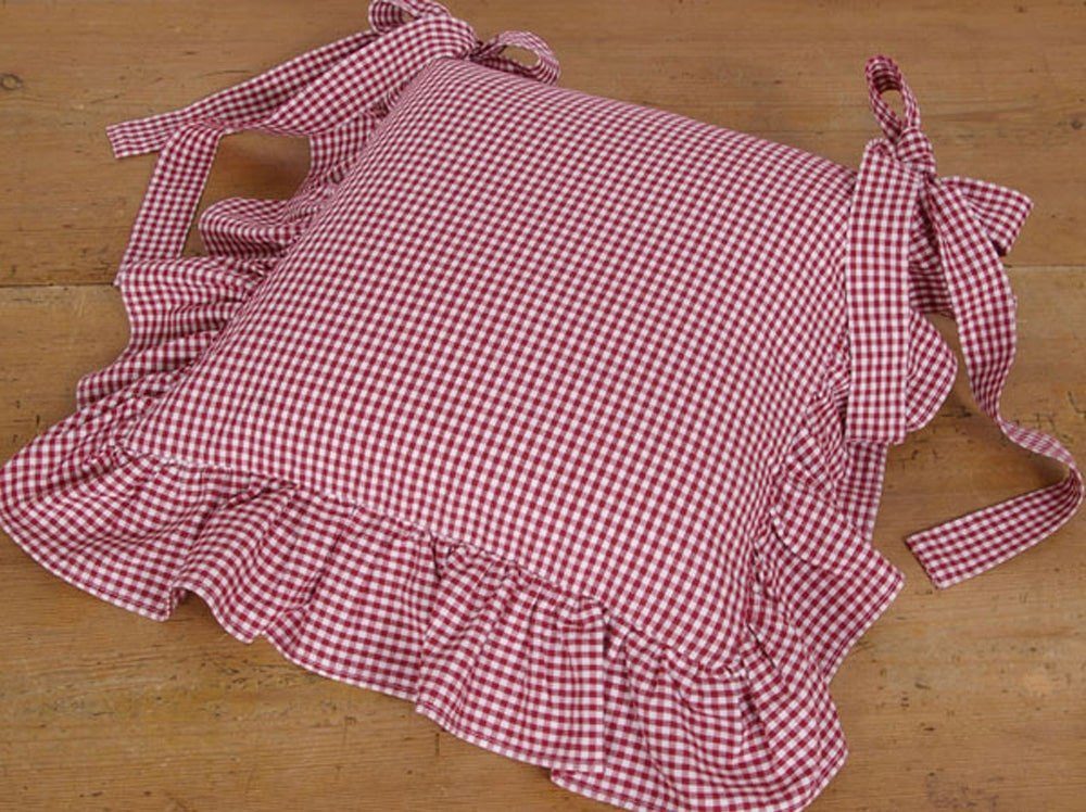 matches21 HOME & HOBBY Kissenbezüge Kissen-Bezug 40x40 cm Landhaus-Stil Stu günstig online kaufen