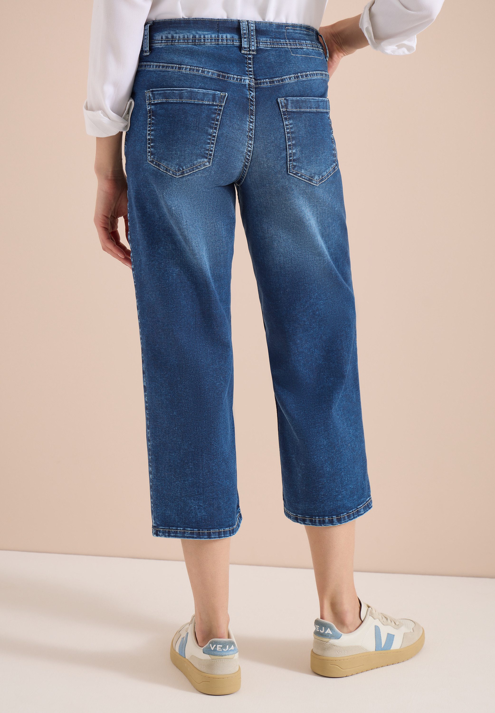 CECIL Loose-fit-Jeans High Waist