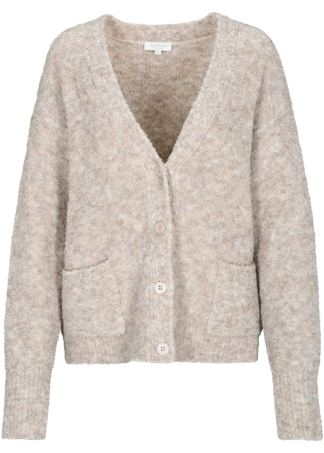 Clarina Strickjacke V-Cardigan günstig online kaufen