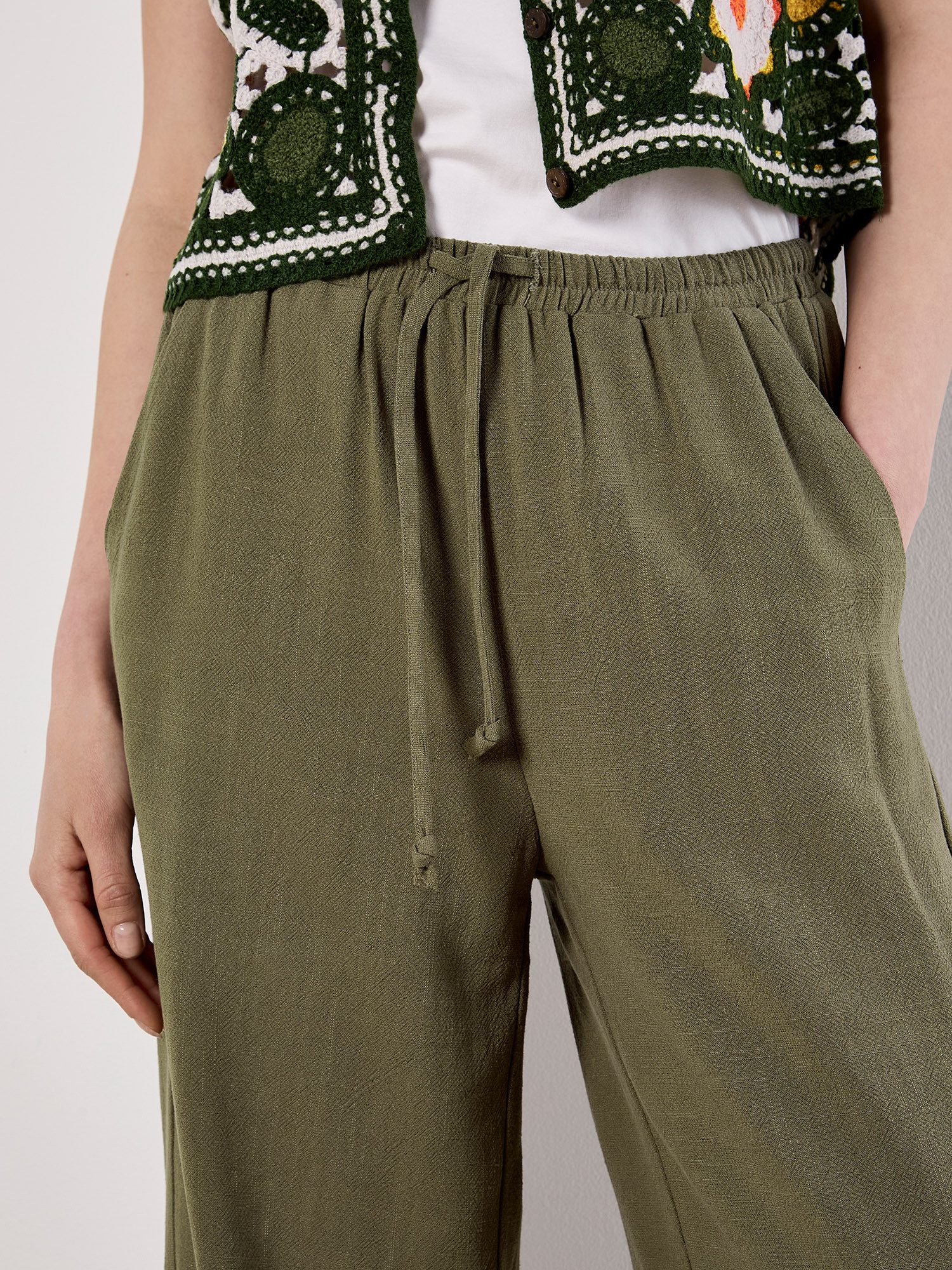 Apricot Palazzohose Relaxhose, mit Tunnelzugband günstig online kaufen